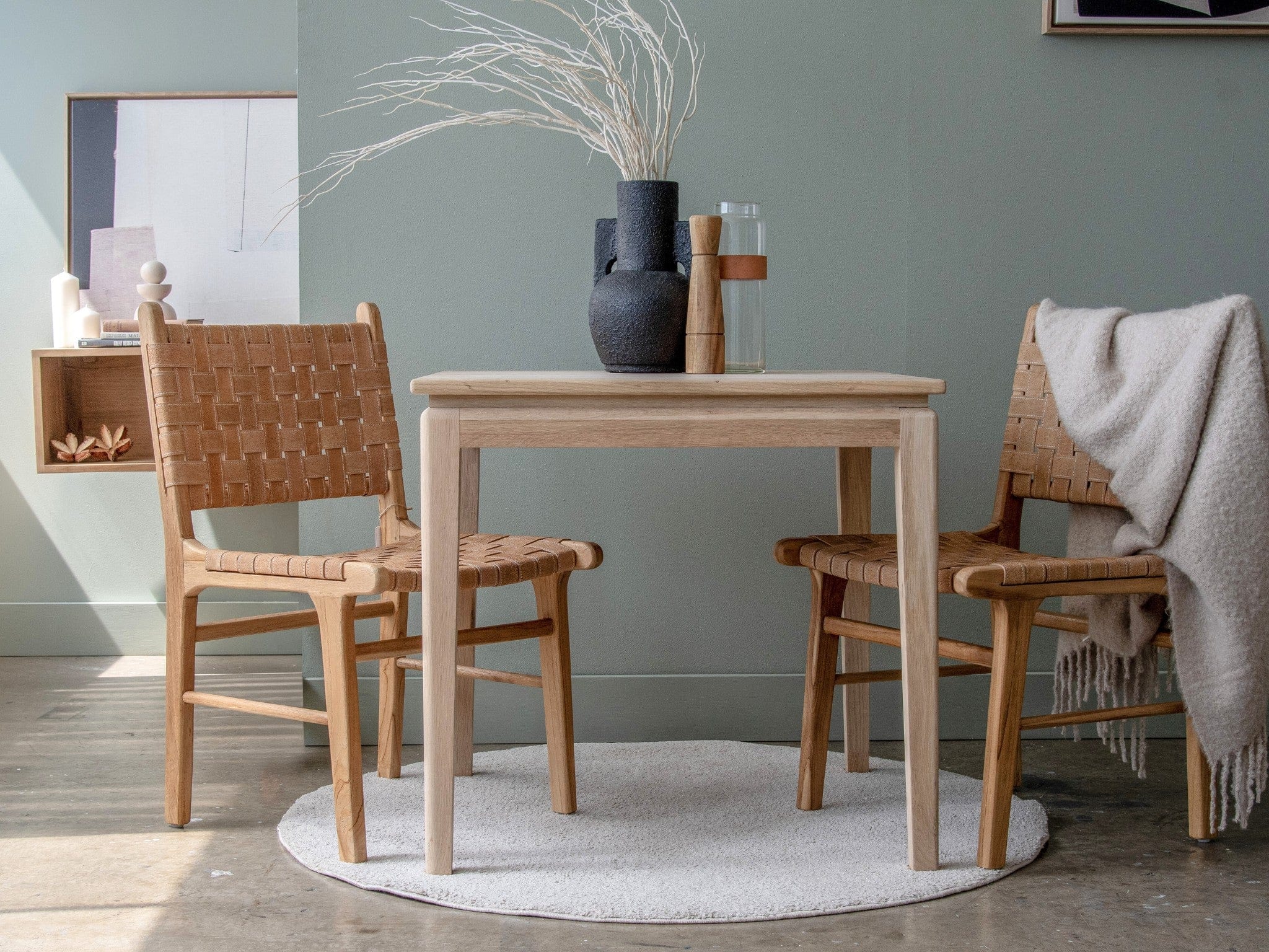 Twenty Twenty Square Dining Table 80(CM) - European Oak - Image 7