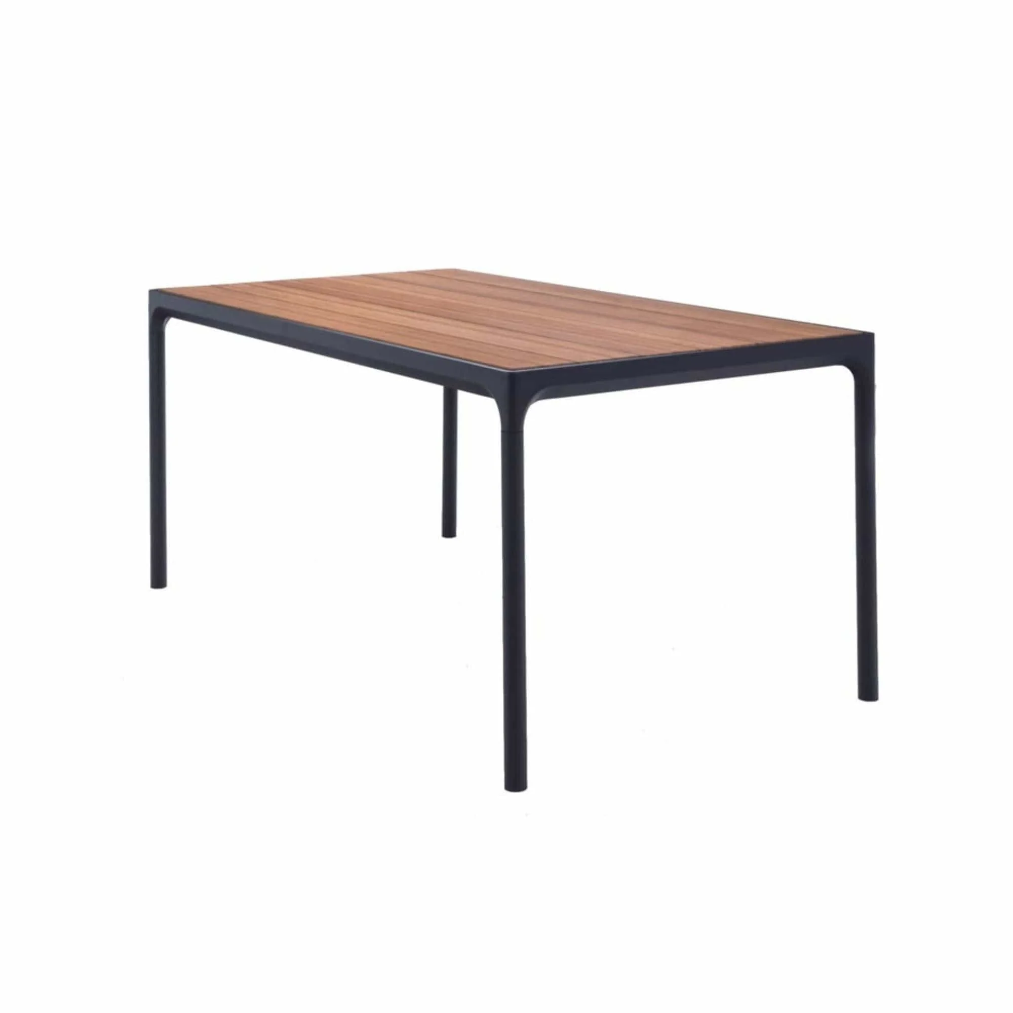 4 Seater Click & Four Outdoor Dining Set - Black - Image 4