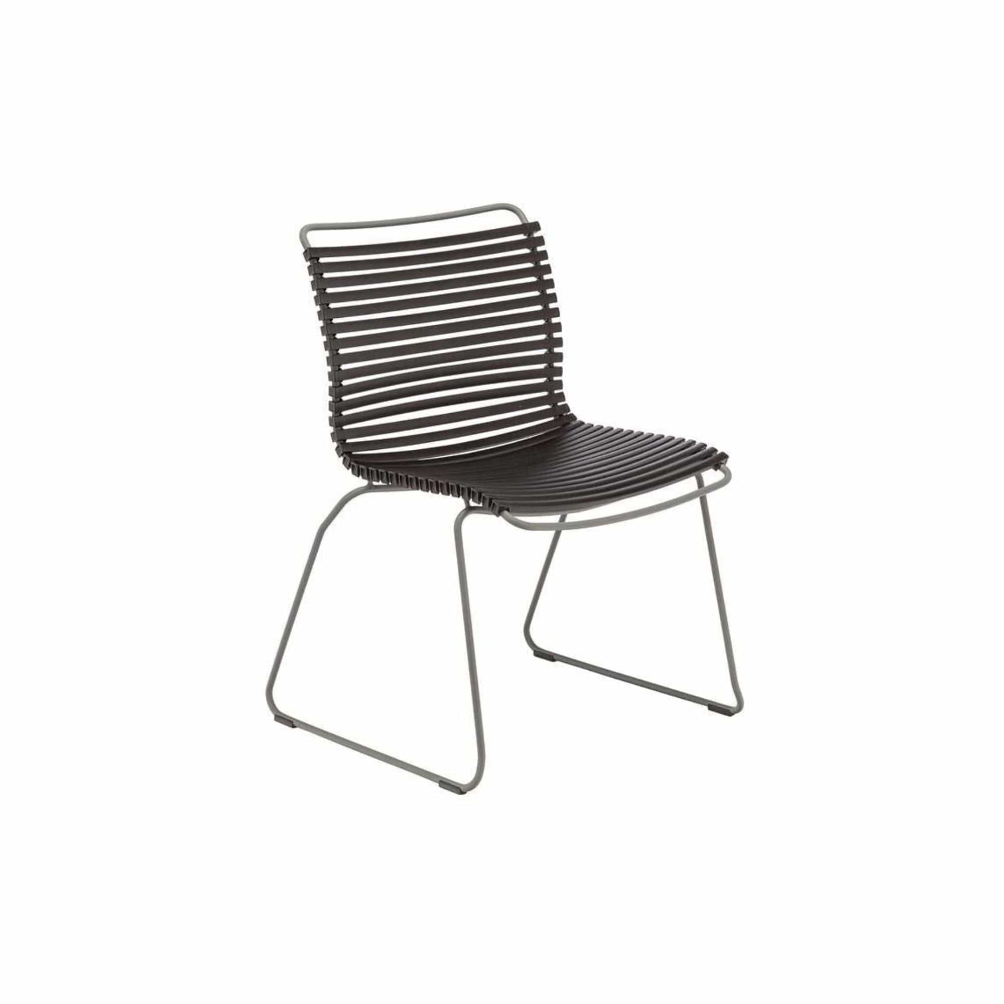 8 Seater Click & Four Outdoor Dining Set - Black - Image 8