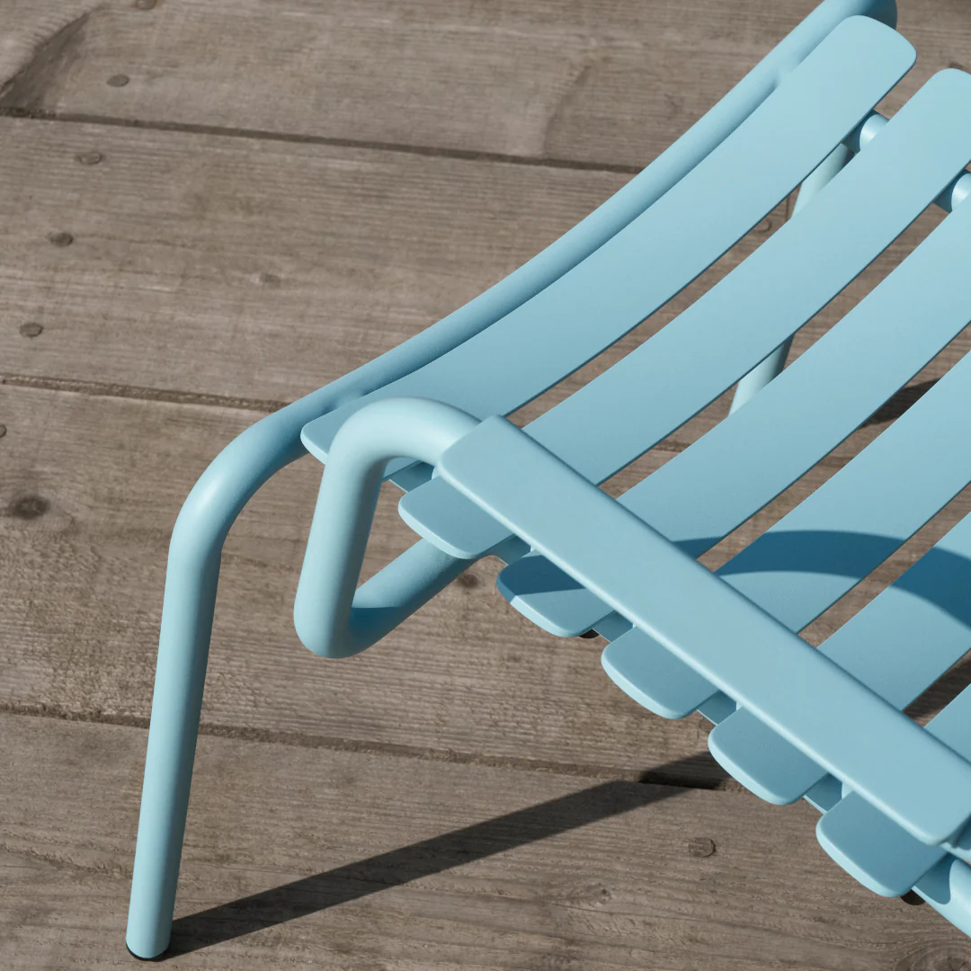 ALUA Lounge chair  - Ice Blue - Image 4