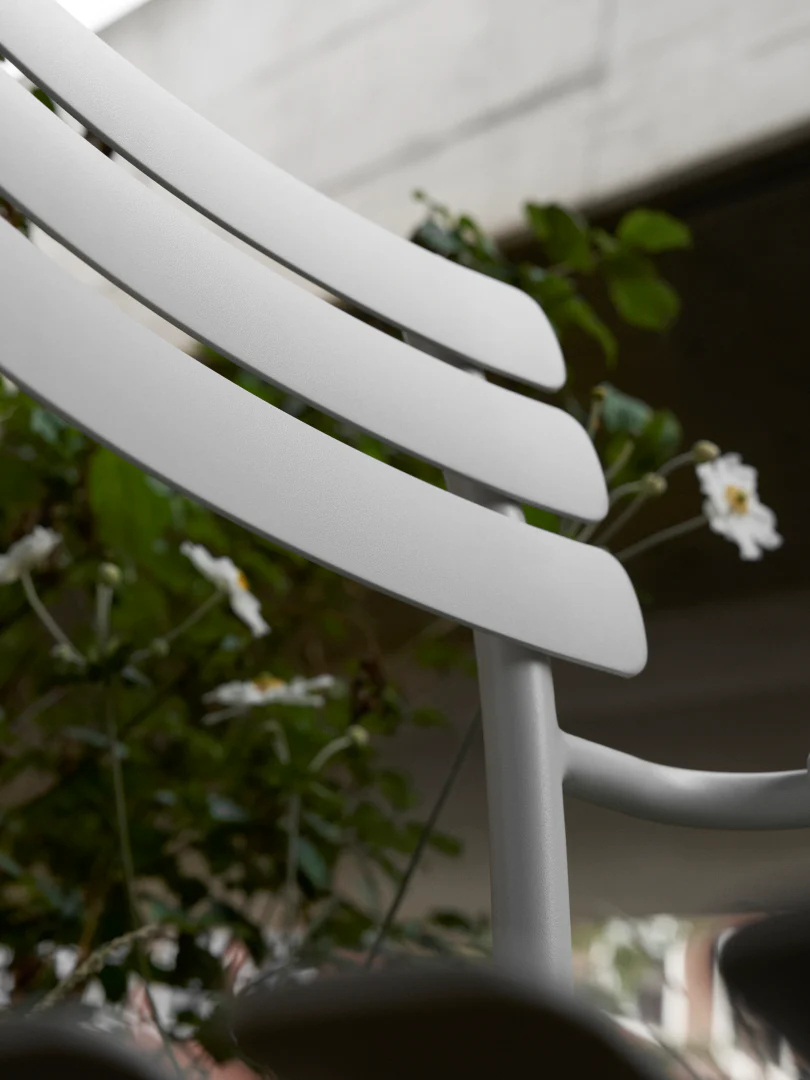 ALUA Lounge chair - Muted White - Image 2