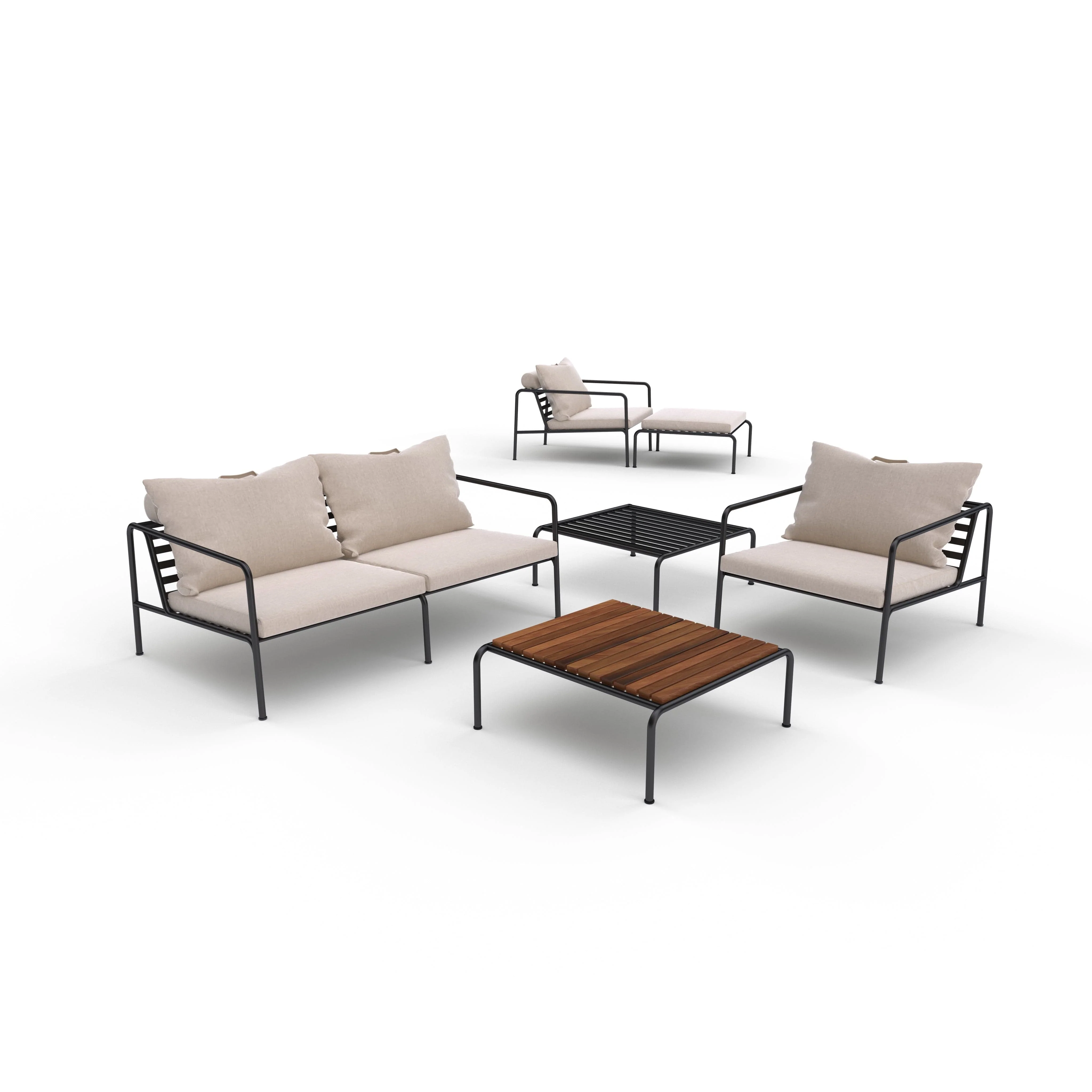 Avon Lounge Sofa - Ash - Image 4