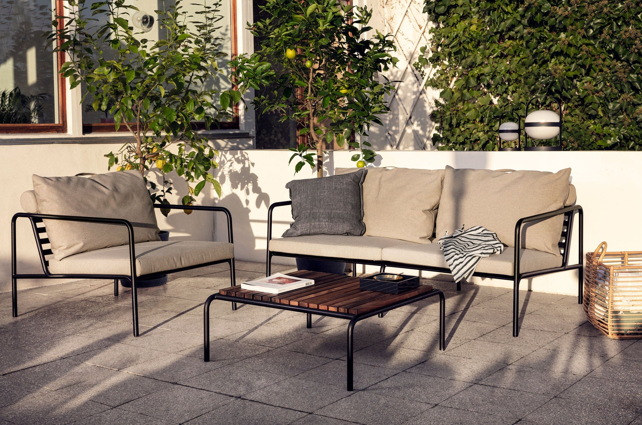 Avon Lounge Sofa - Ash - Image 7