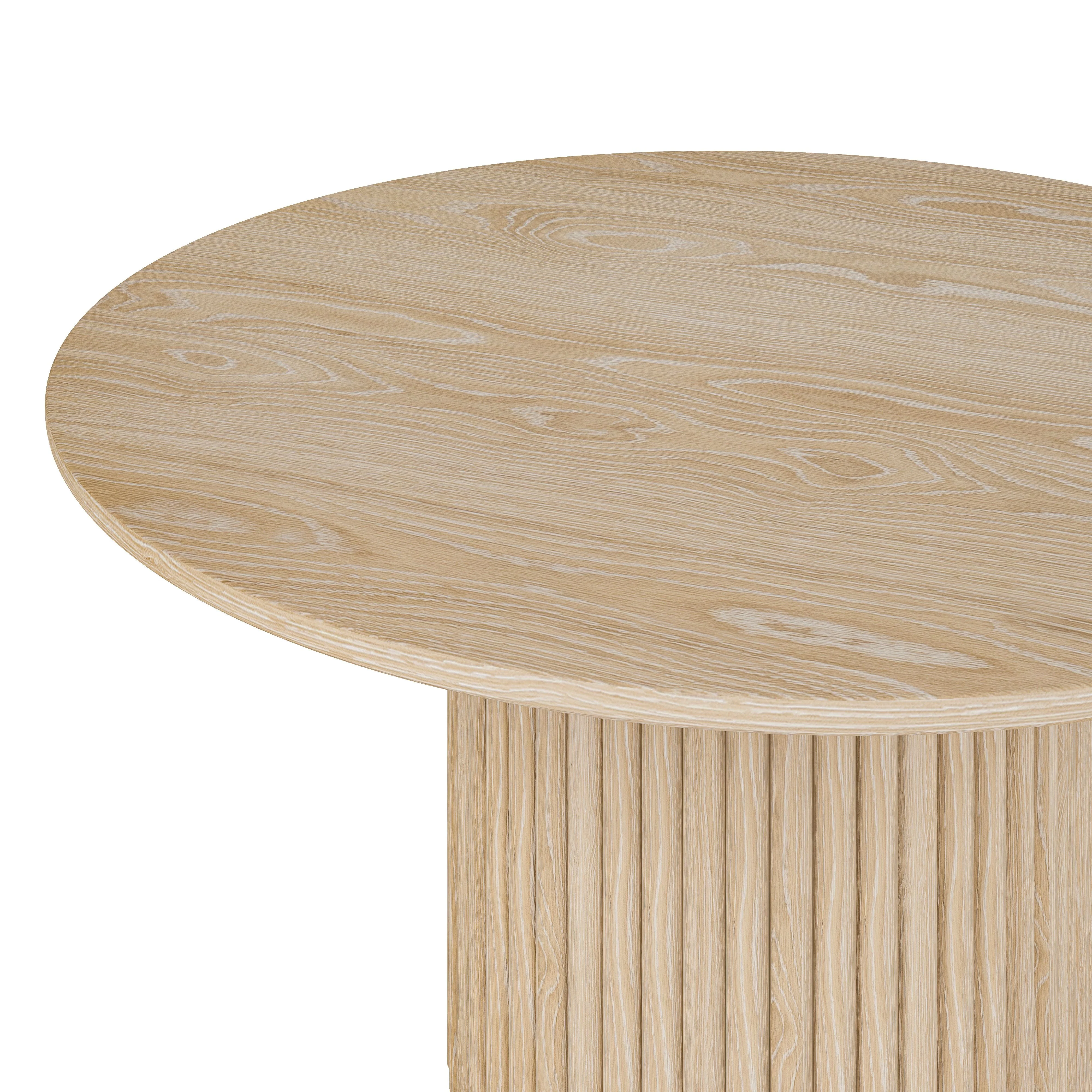 Biella Dining table - Wood Top - Image 3