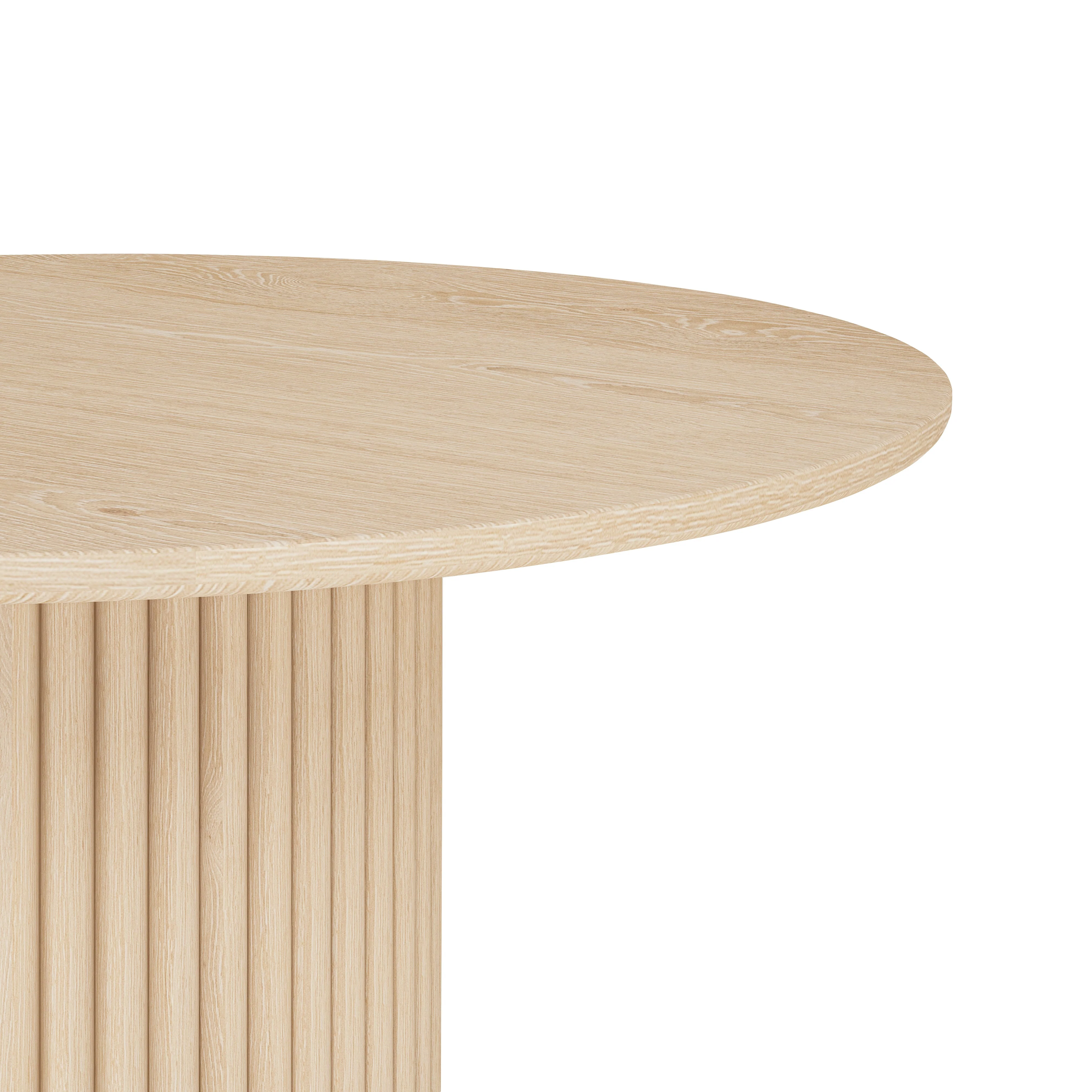 Biella Dining table - Wood Top - Image 4