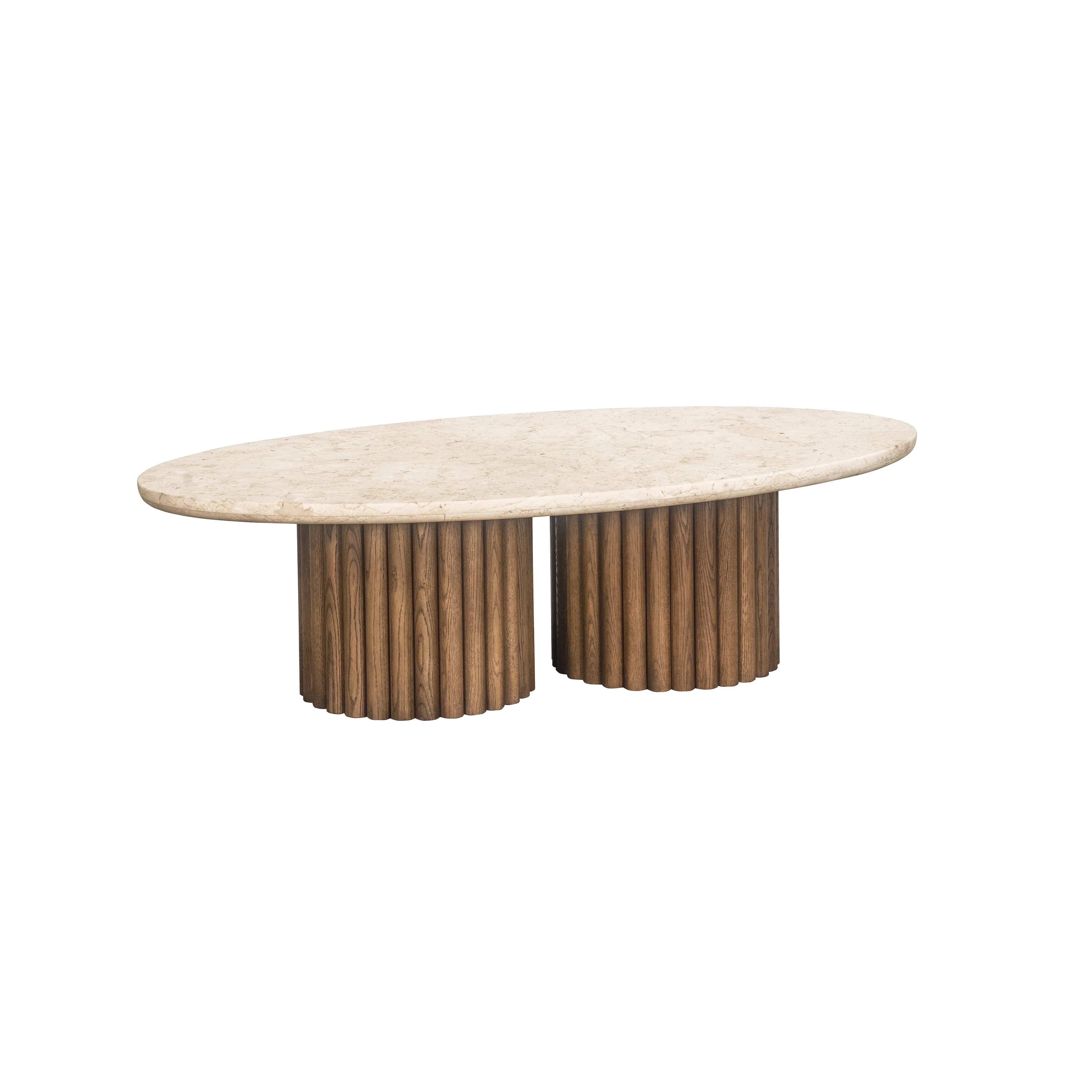 Biella Oval Coffee table - Image 3