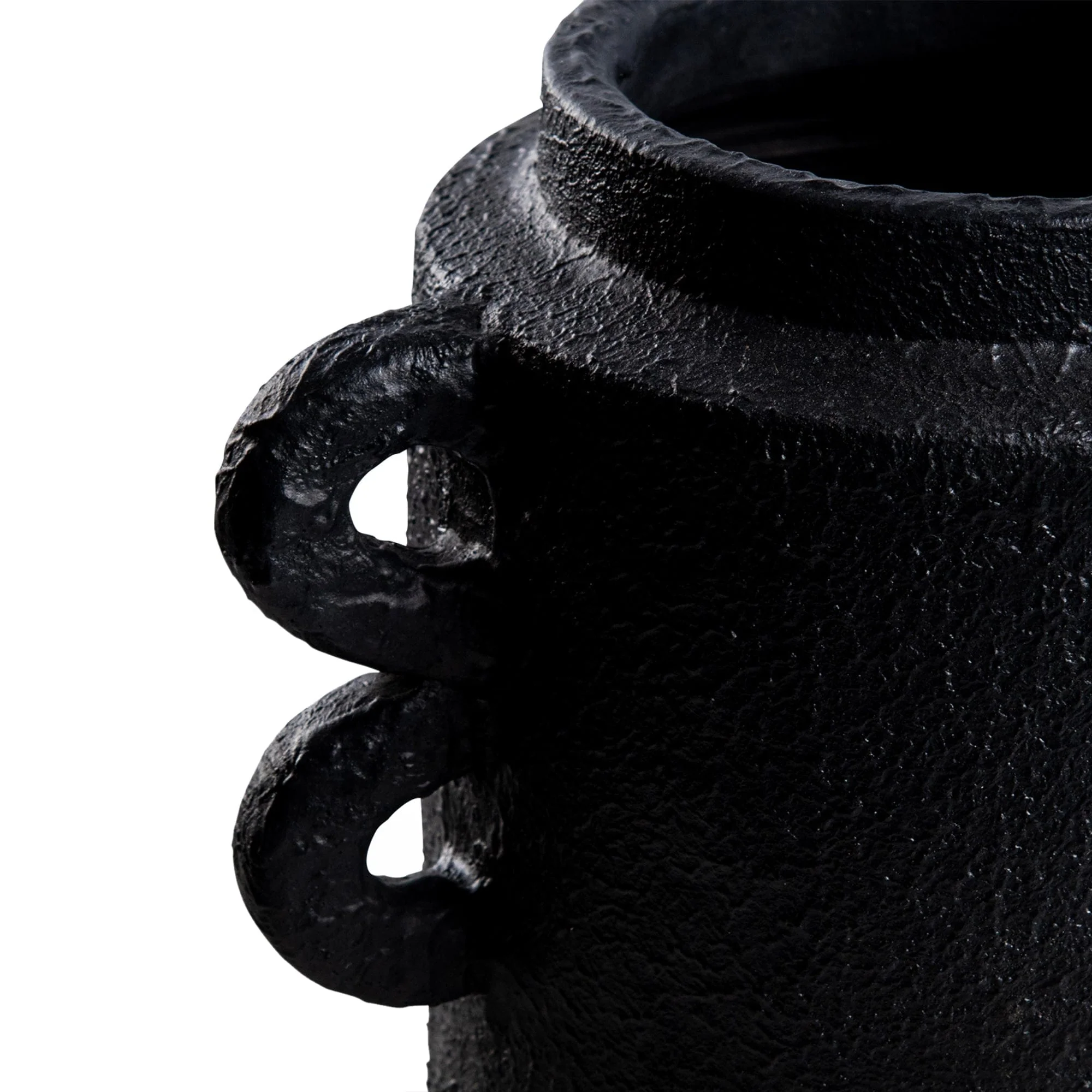 Black Hercules Vase - Image 4
