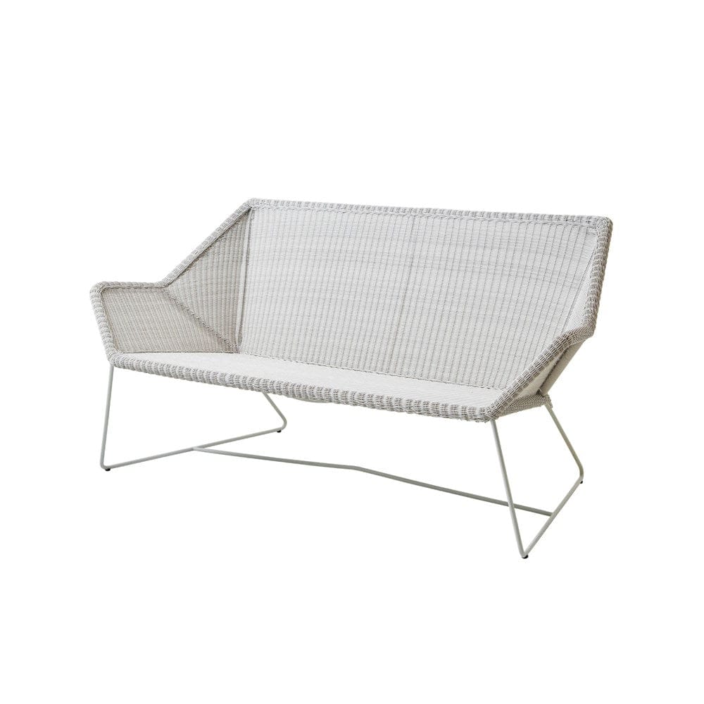 Breeze 2 Seater Sofa - White Grey