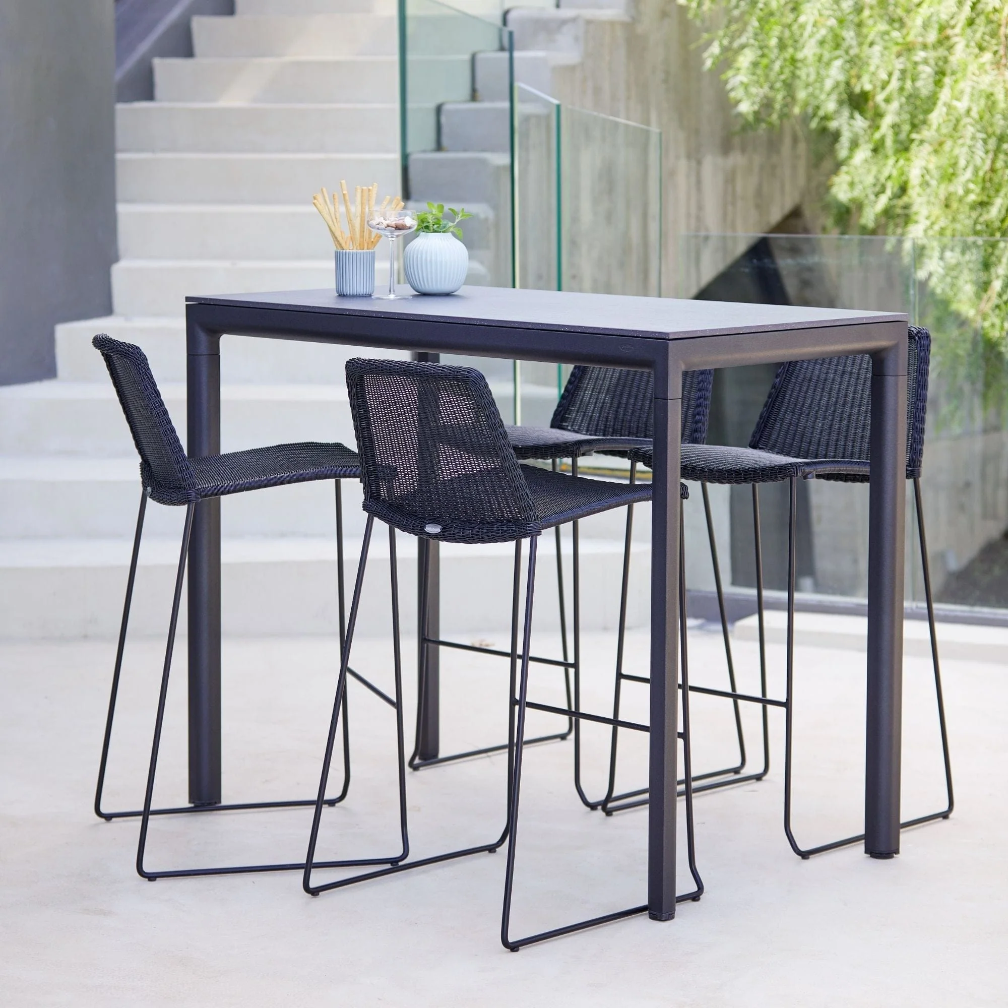 Breeze Bar Chair - Black - Image 2