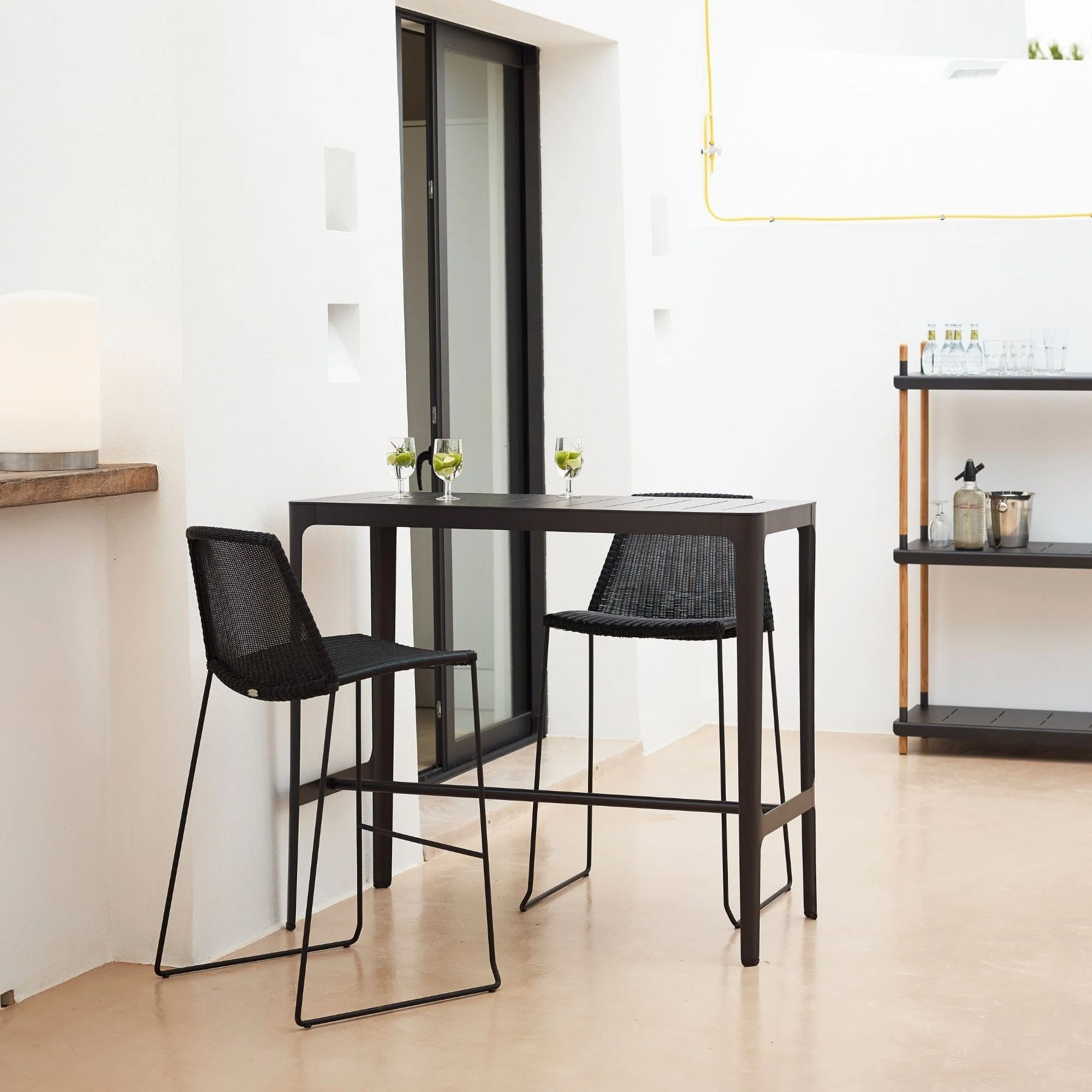 Breeze Bar Chair - Black - Image 4