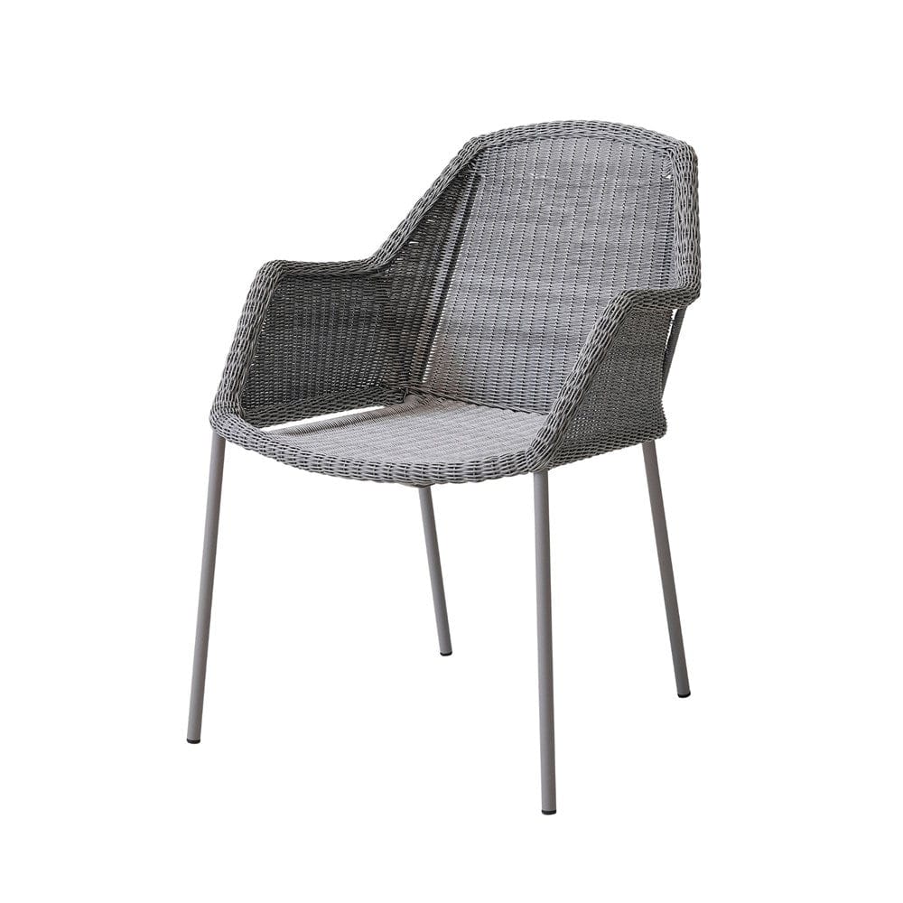 Breeze Chair Stackable - Light Grey