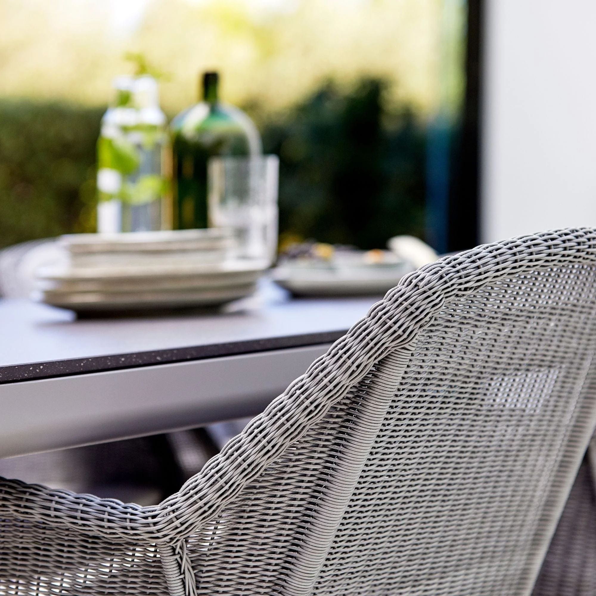 Breeze Chair Stackable - Light Grey - Image 3