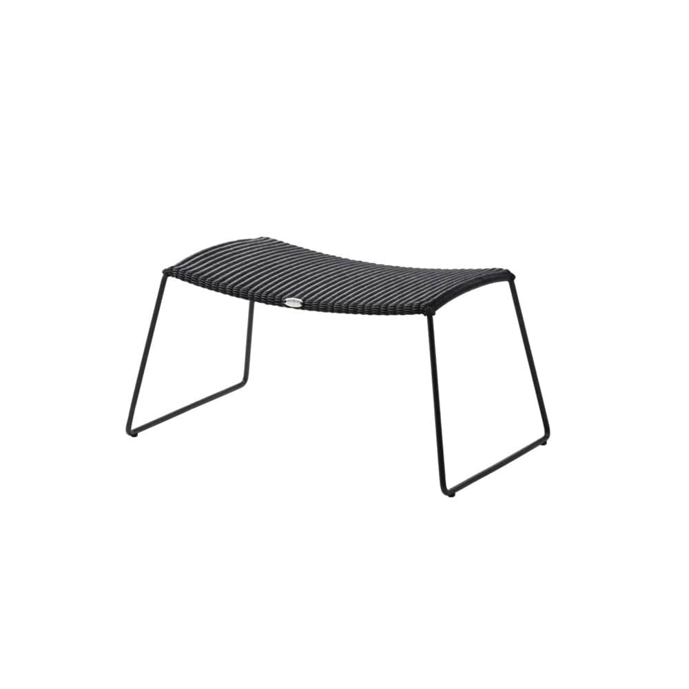 Breeze Footstool - Black