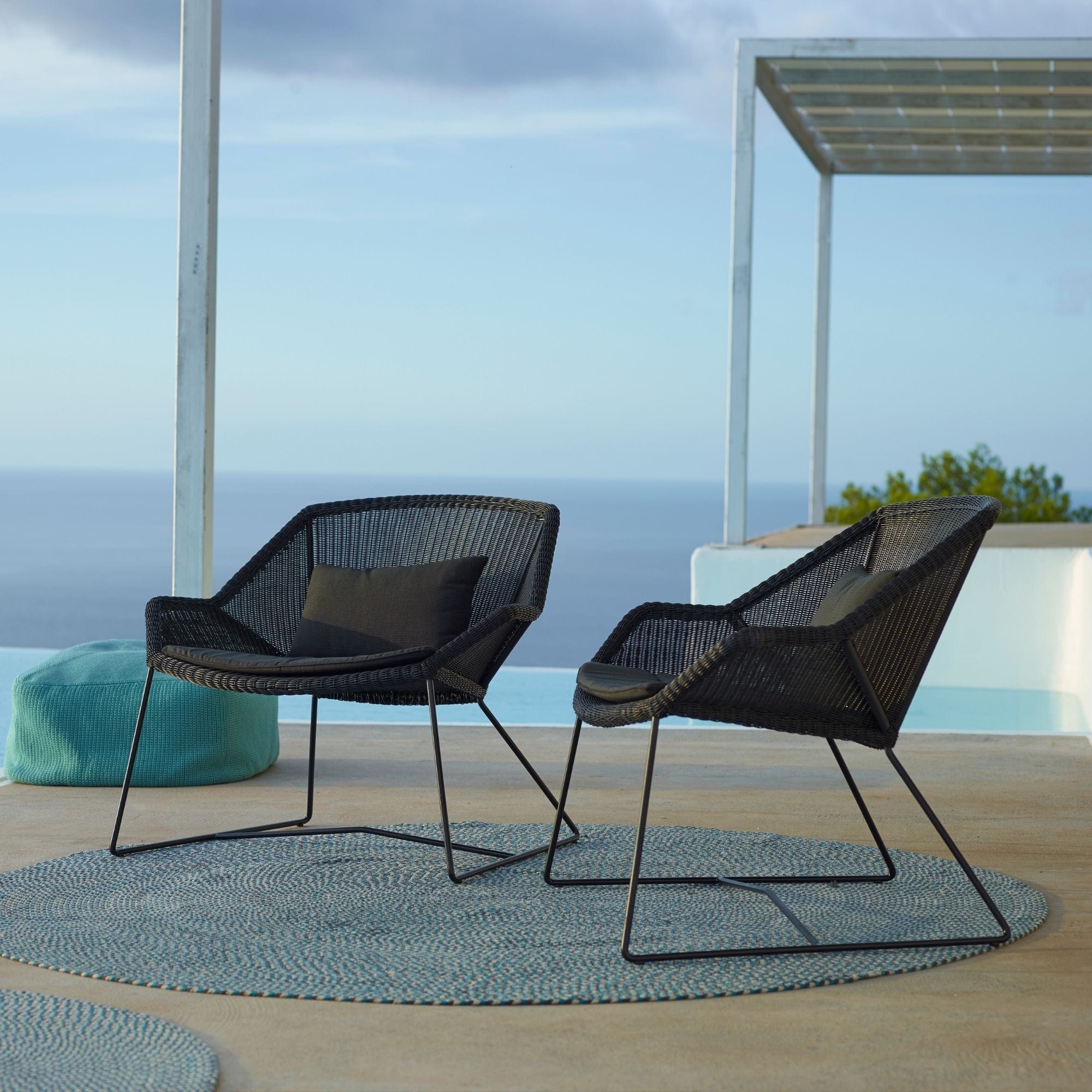 Breeze Lounge Chair - Black - Image 4