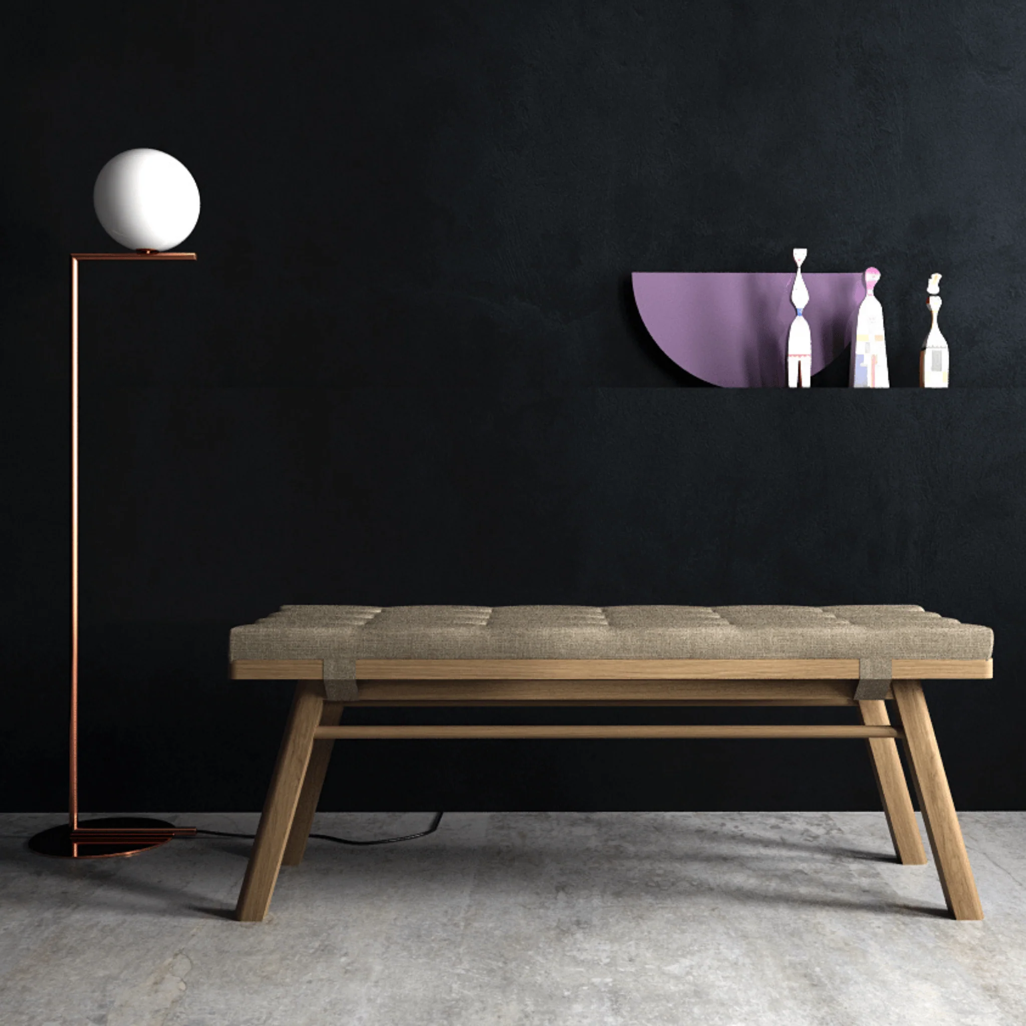 Circa Bench - European Oak - Image 5