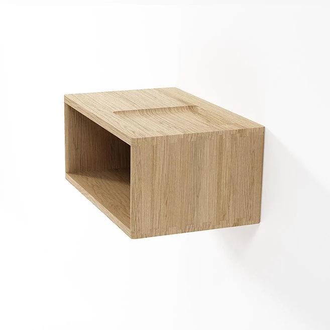 Circa Floating Bedside - European Oak - Image 3