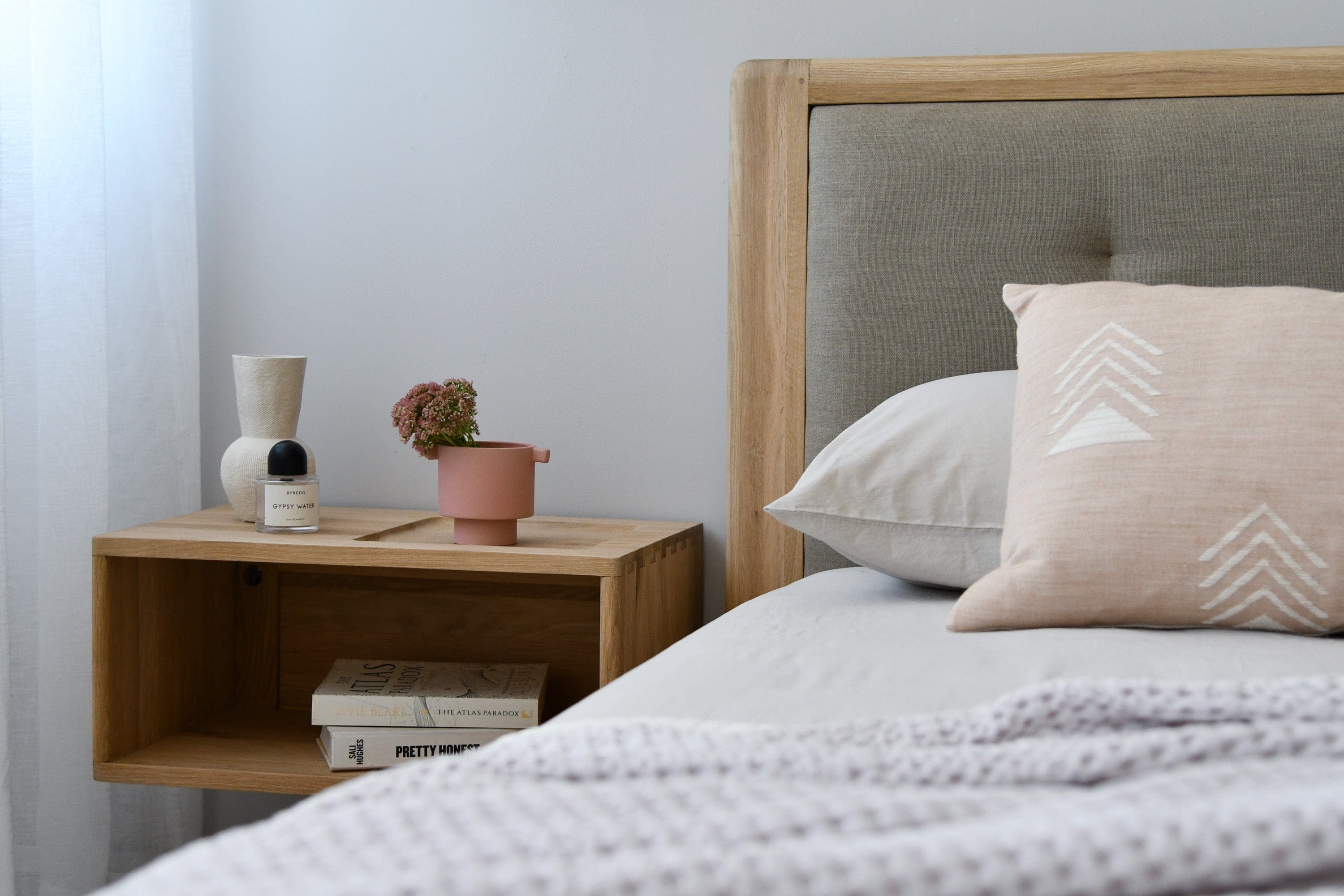 Circa Floating Bedside - European Oak - Image 5