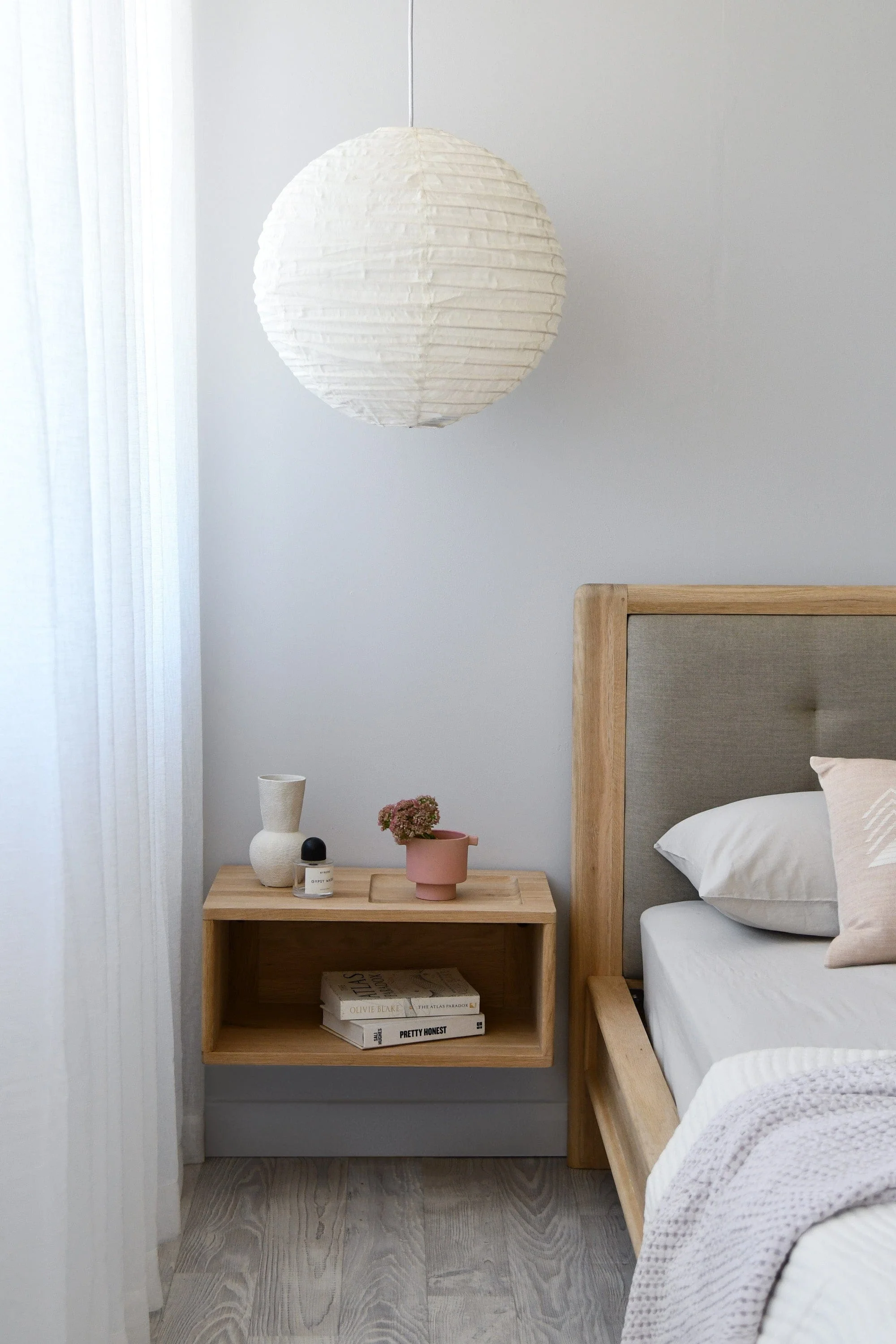 Circa Floating Bedside - European Oak - Image 8