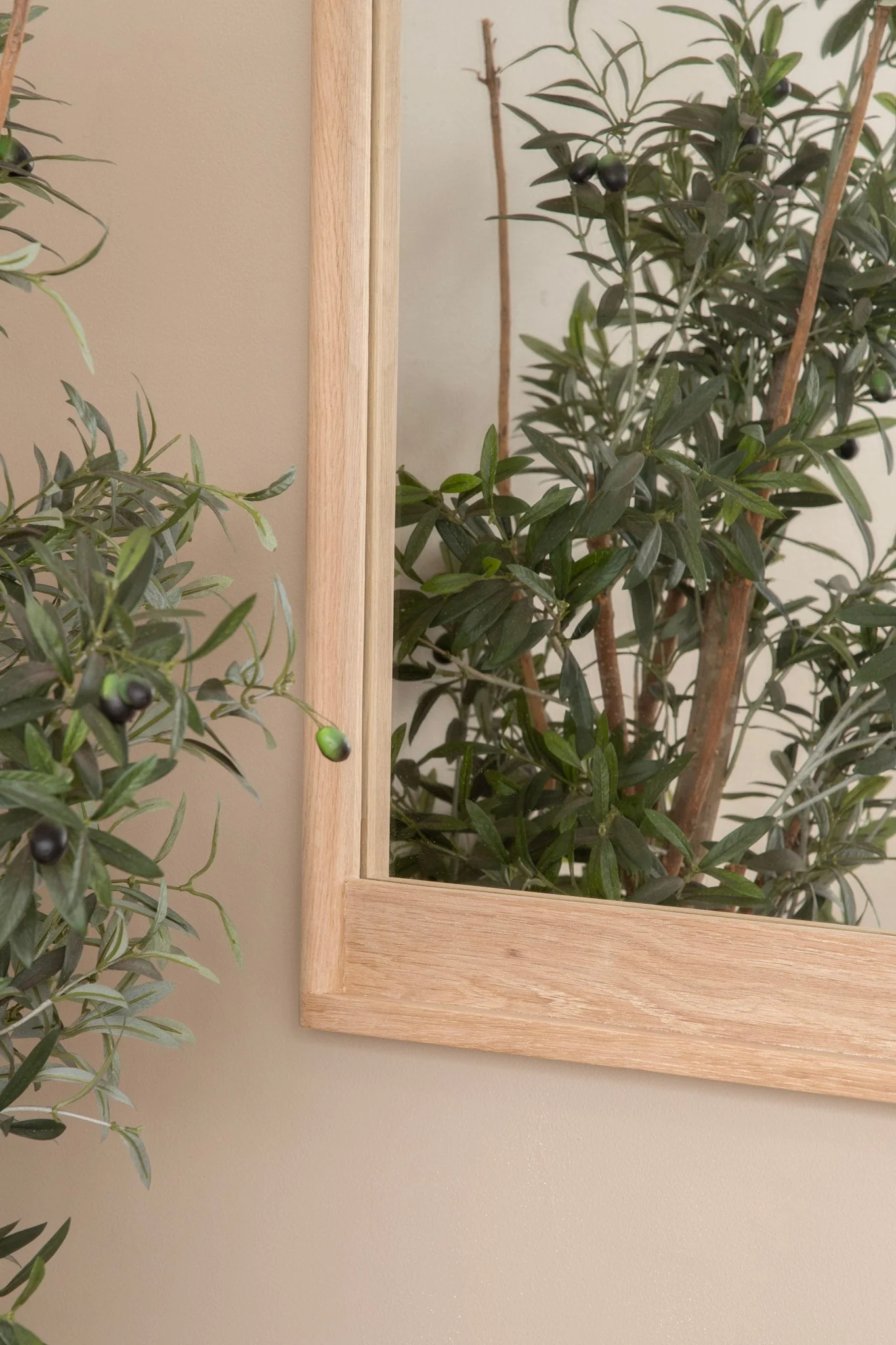 Circa Hanging Mirror 1 - European Oak - Image 2