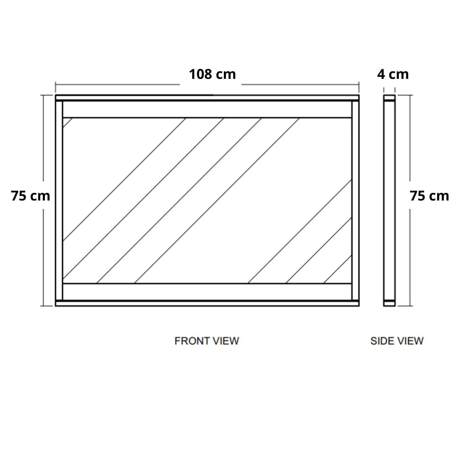 Circa Hanging Mirror 2 - European Oak - Image 3