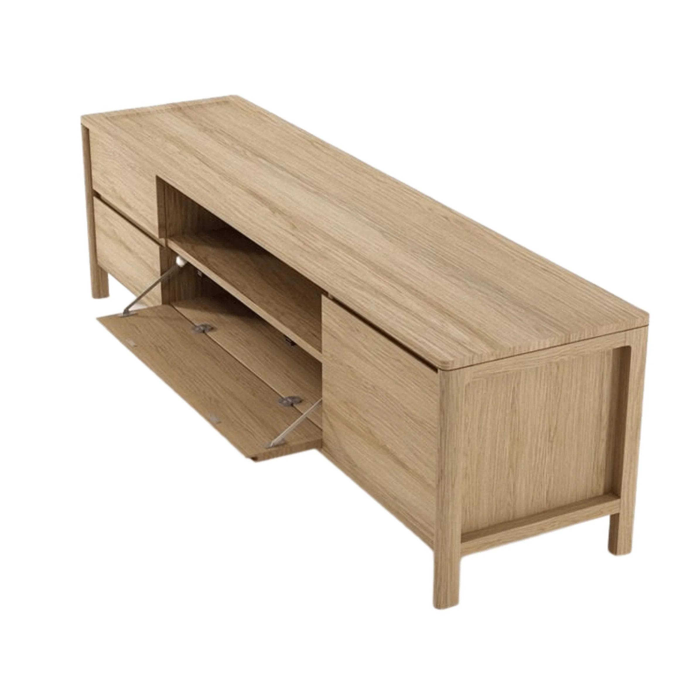 Circa Media Cabinet - European Oak - Image 3