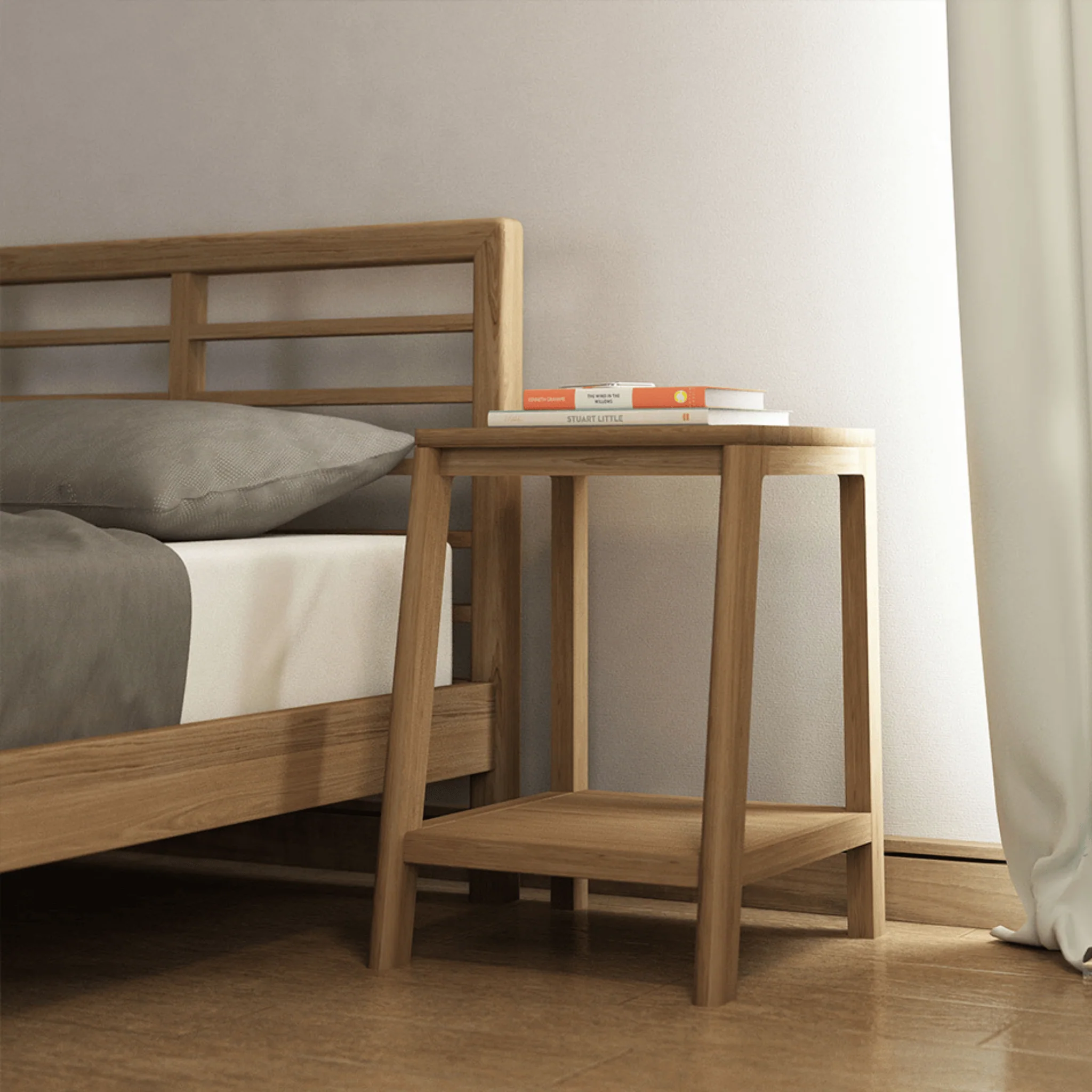 Circa Side Table - European Oak - Image 2
