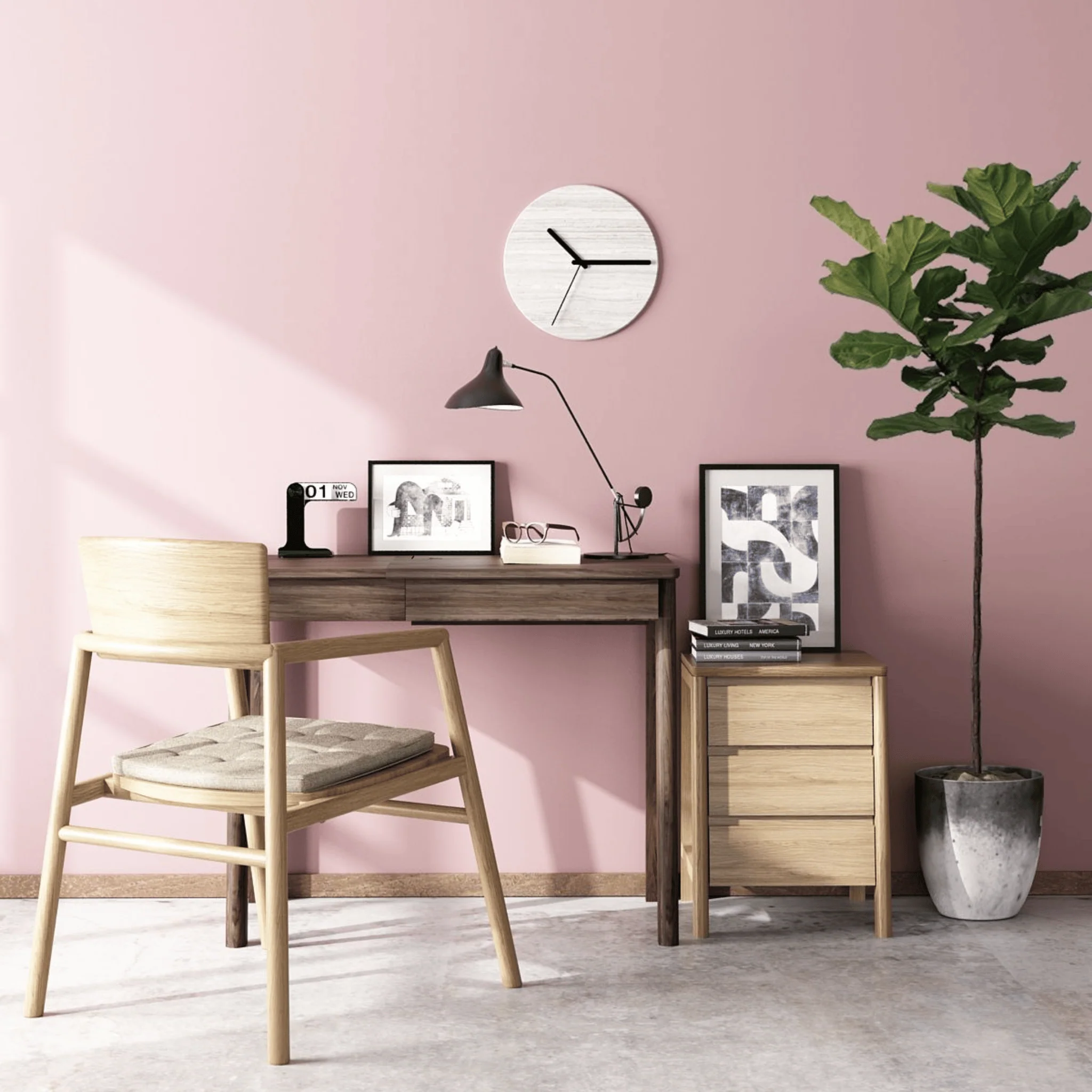 Circa Side Table - European Oak - Image 7