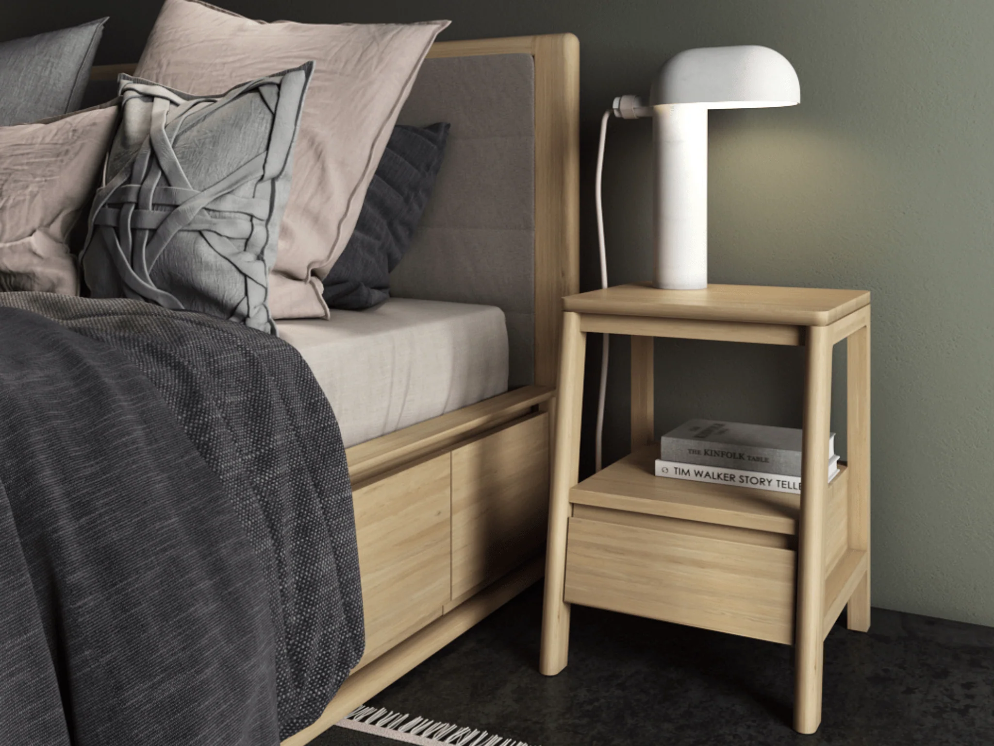 Circa Side Table - European Oak - Image 2