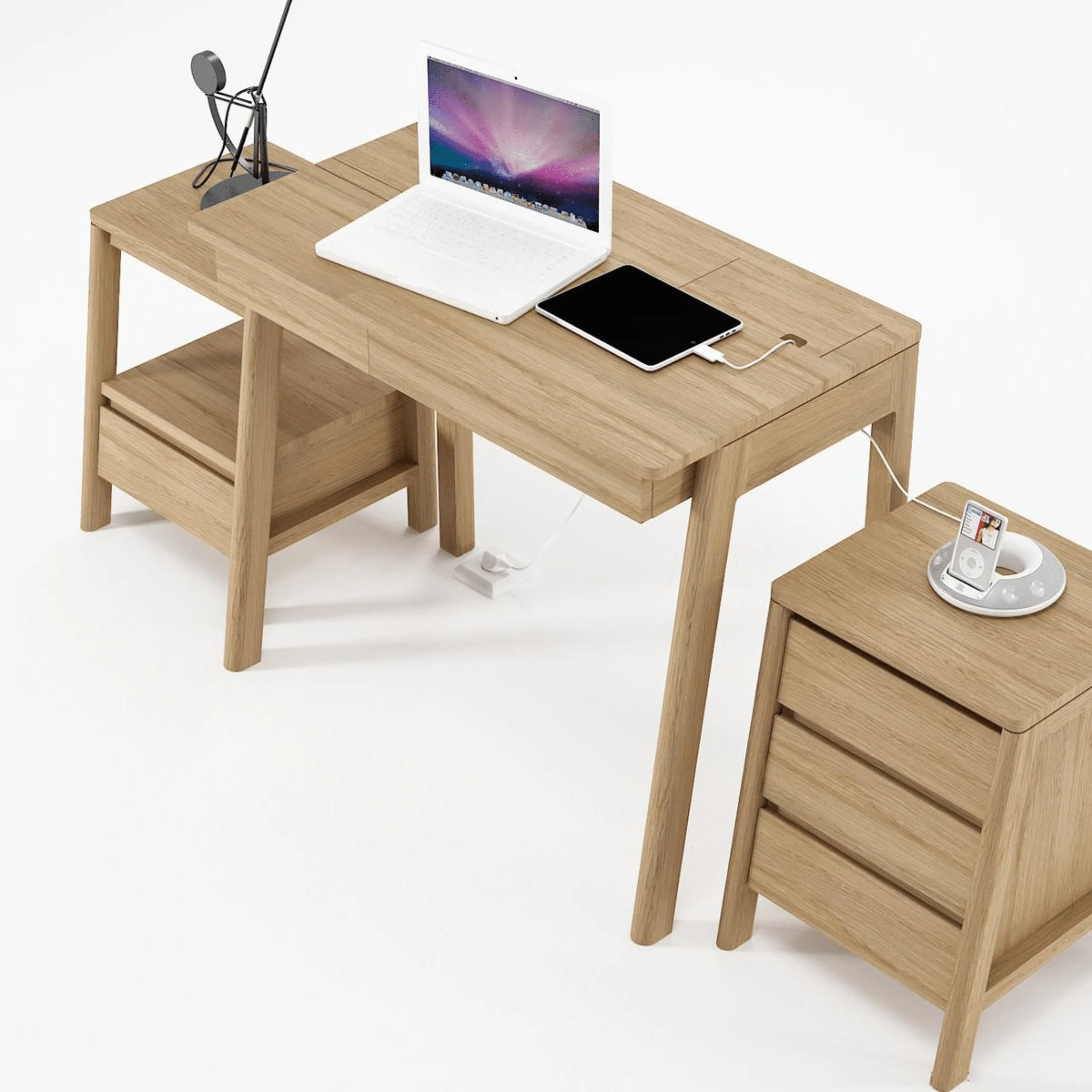 Circa Side Table - European Oak - Image 6