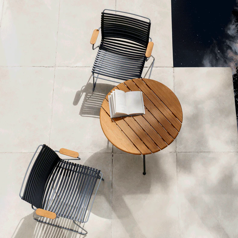 Circum Table - Bamboo | Black 74(CM) - Image 2