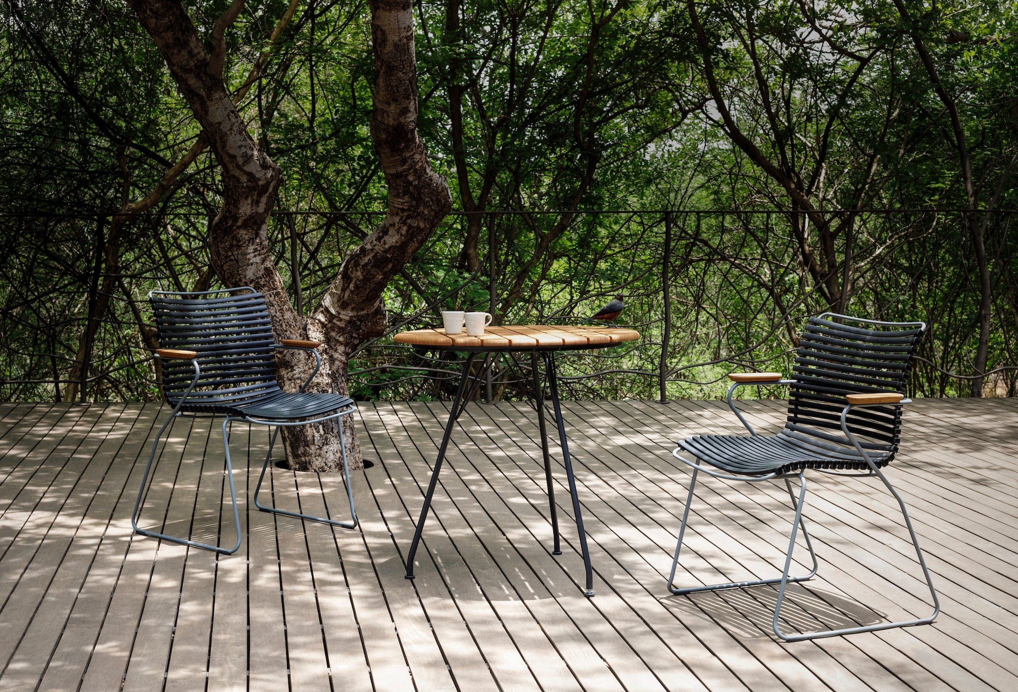 Circum Table - Bamboo | Black 74(CM) - Image 3