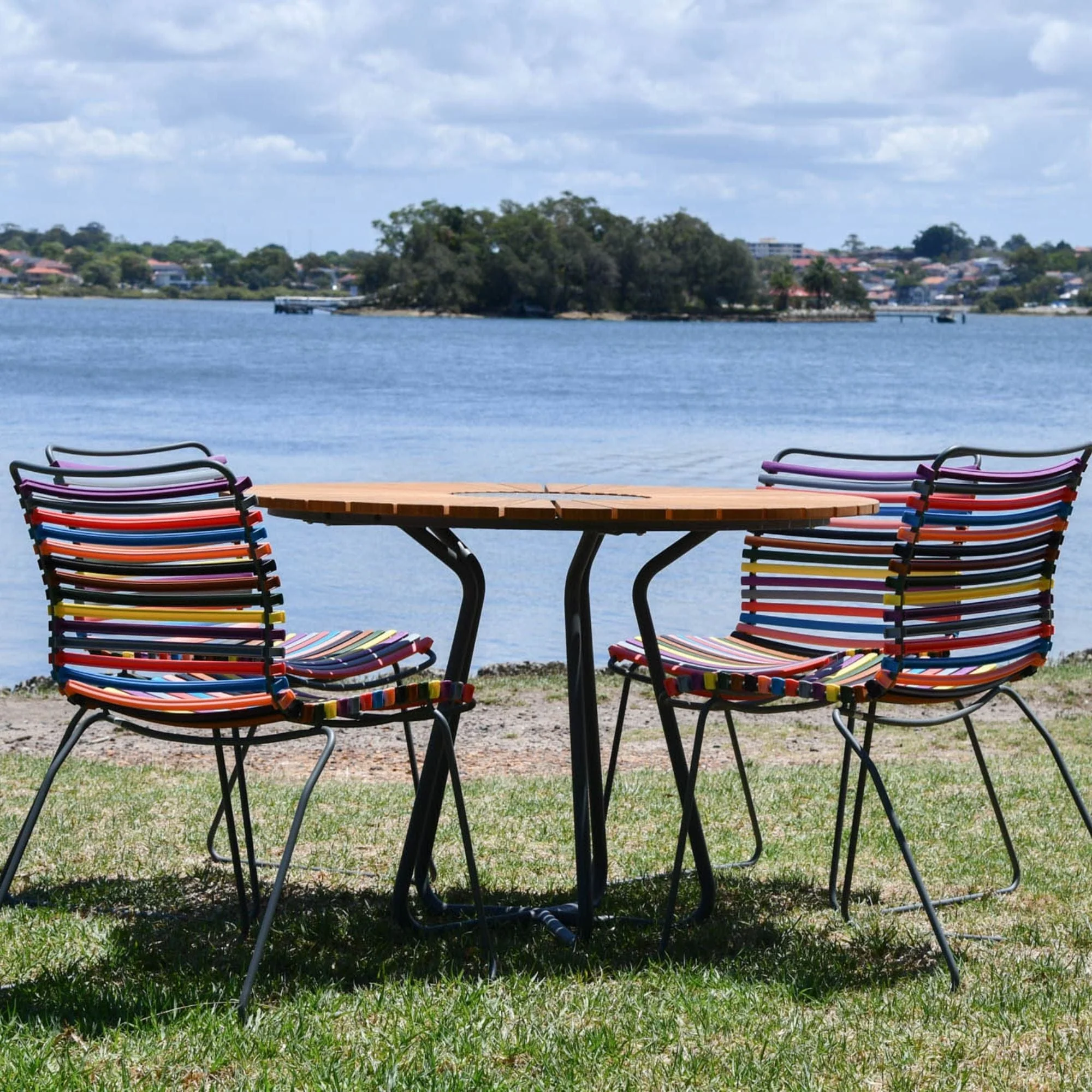 Click Dining Chair (No Arms) - Multi Dynamic Colour - Image 3