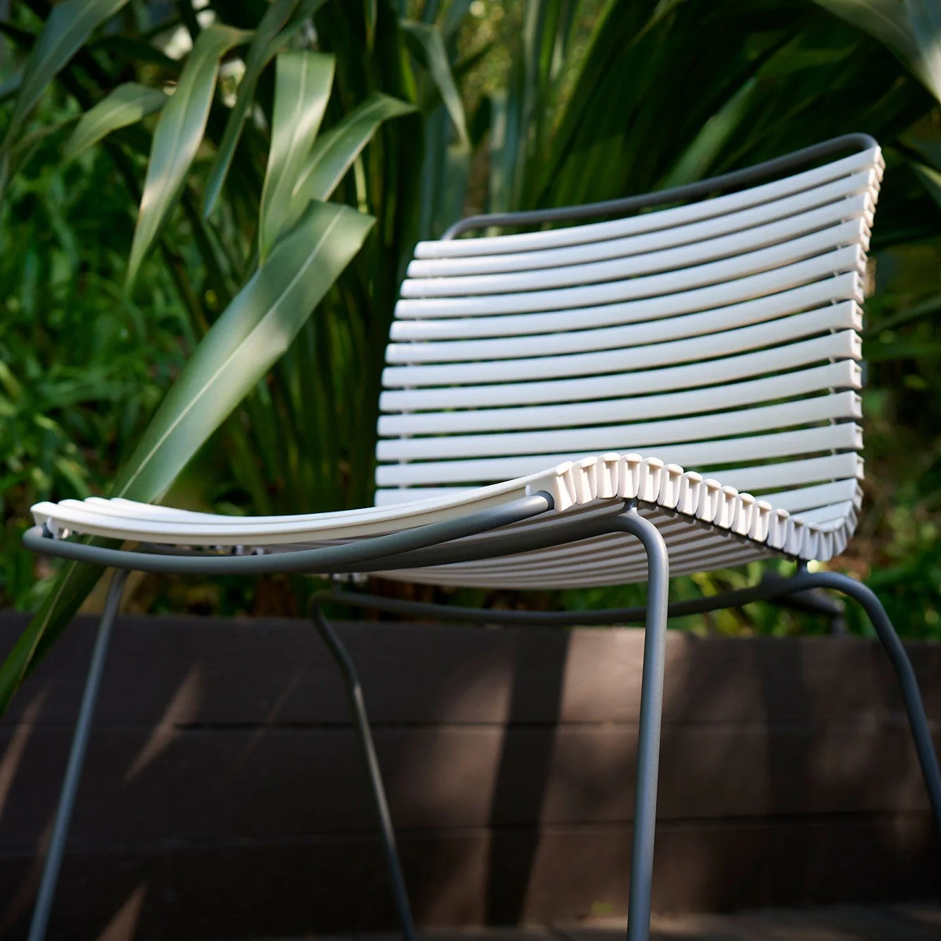 Click Dining Chair (No Arms) - Muted White - Image 6