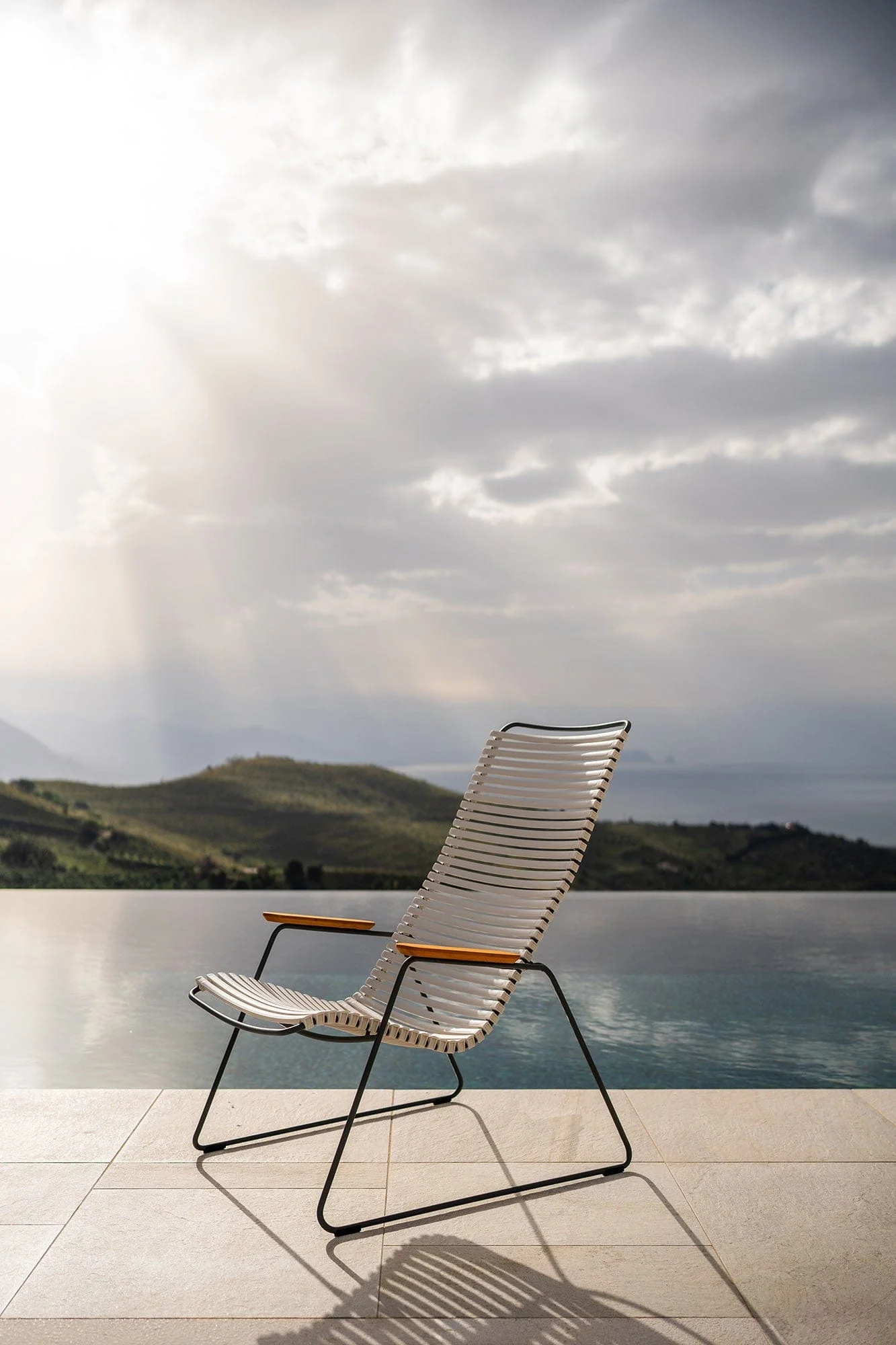 Click Lounge Chair - Muted White - Image 2