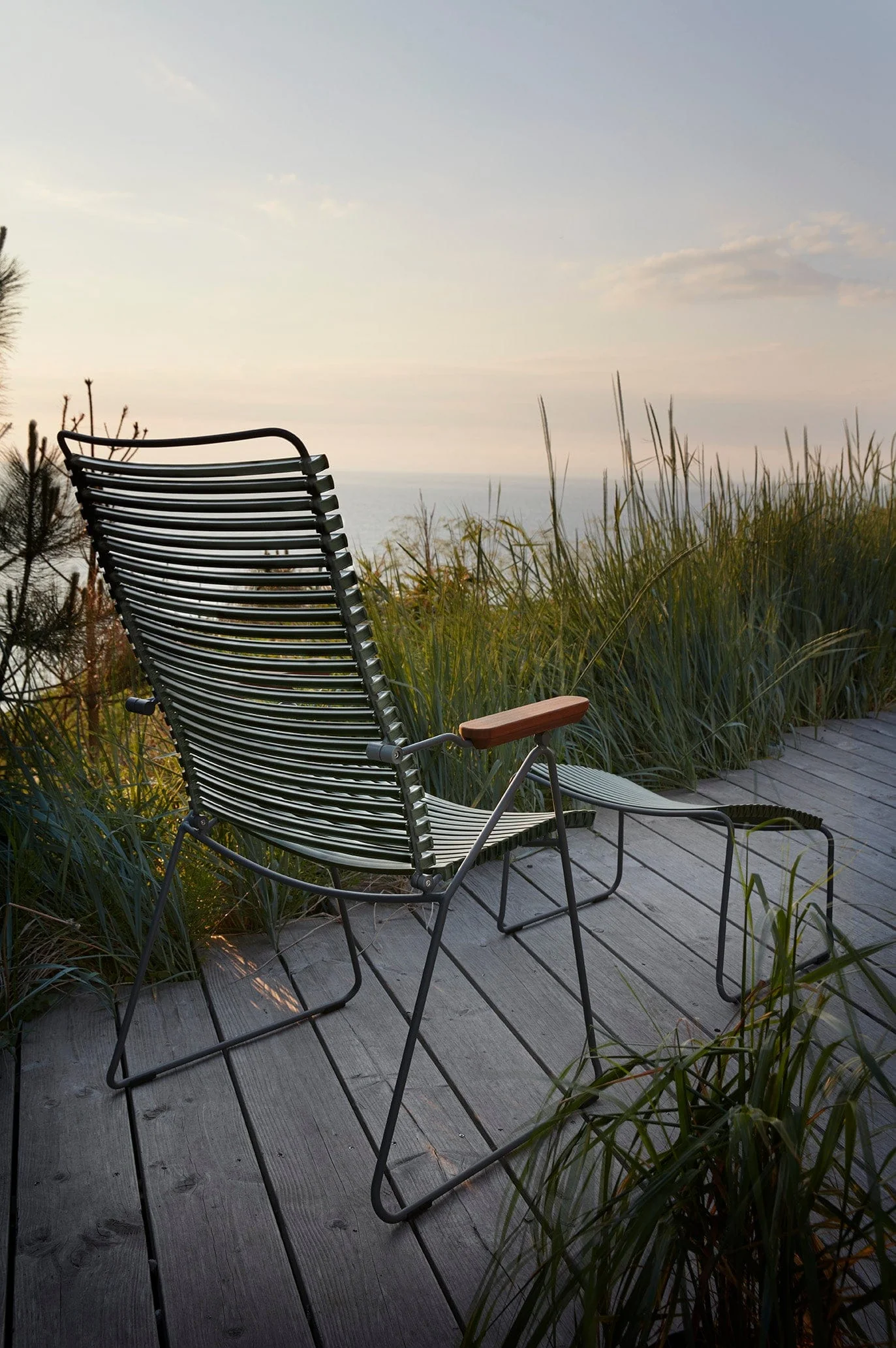 Click Lounge Chair - Olive Green - Image 5