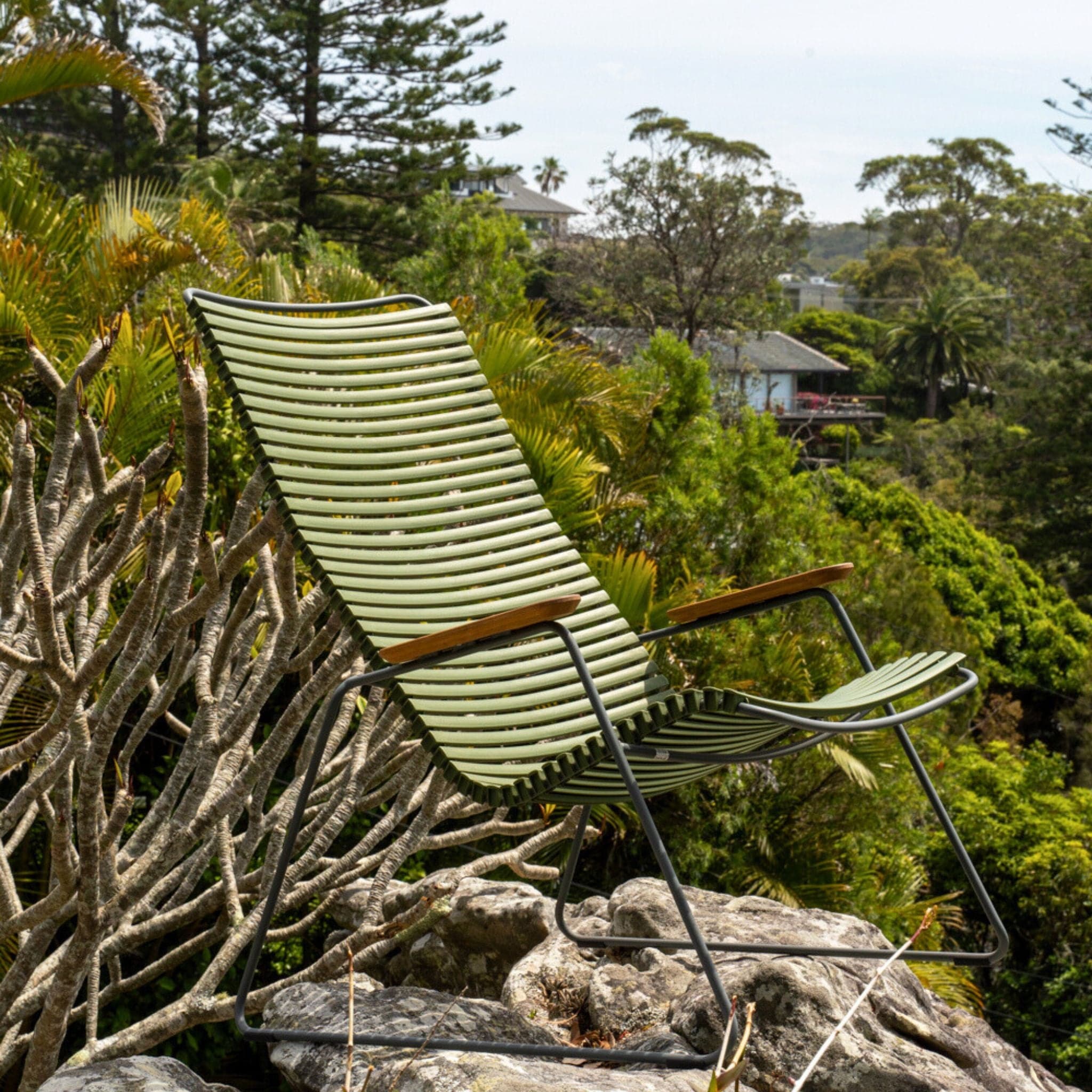 Click Lounge Chair - Olive Green - Image 6