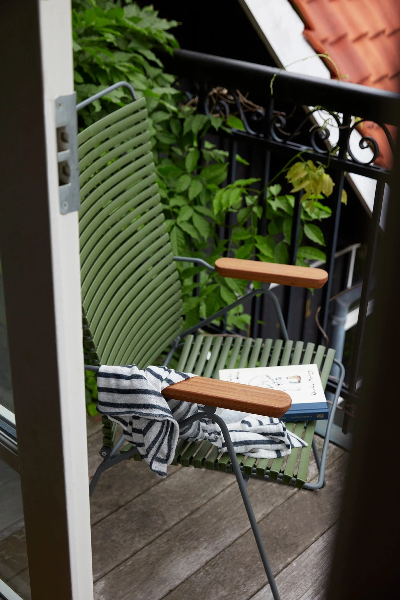 Click Lounge Chair - Olive Green - Image 9