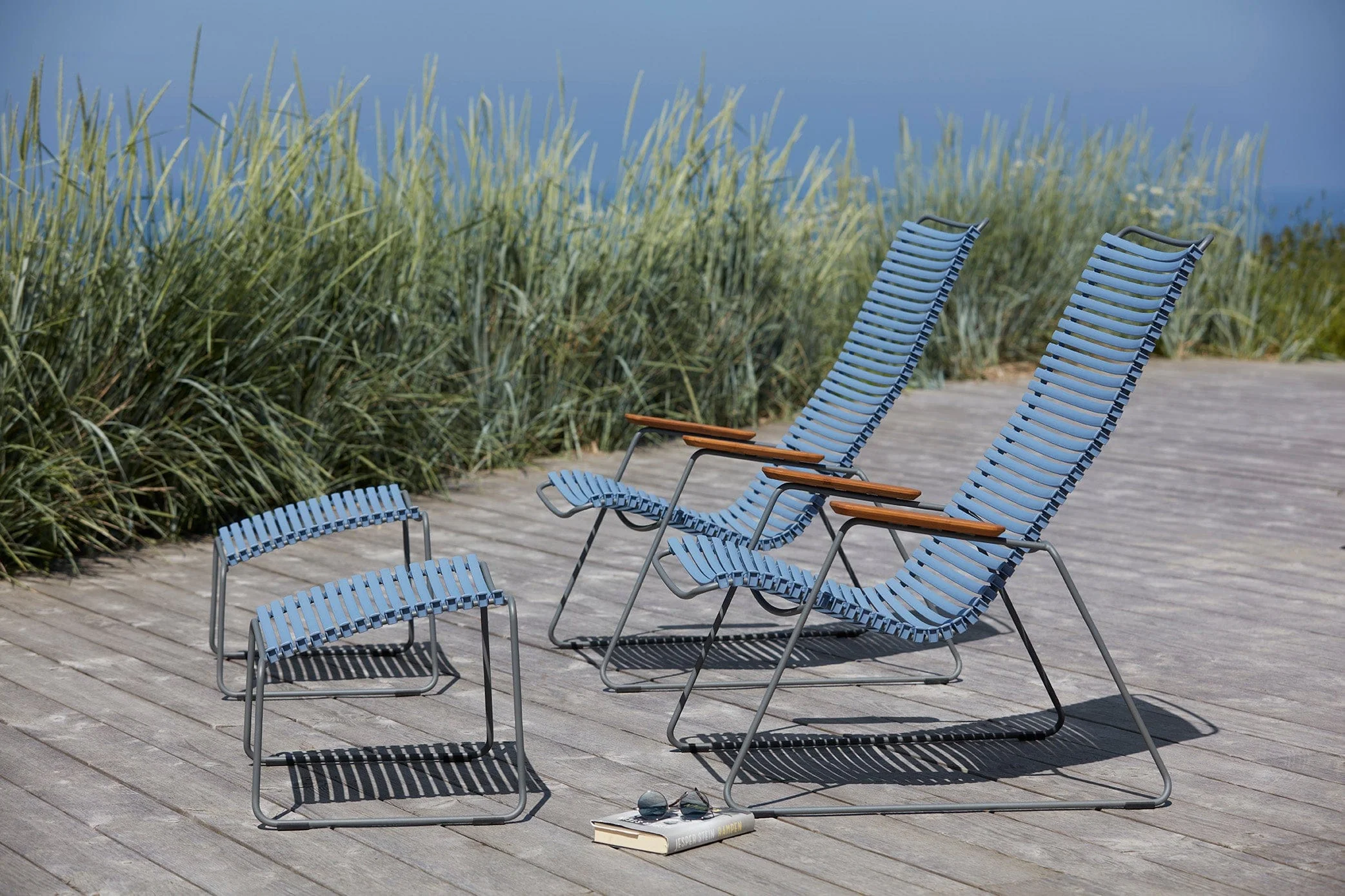 Click Lounge Chair - Pigeon Blue - Image 2