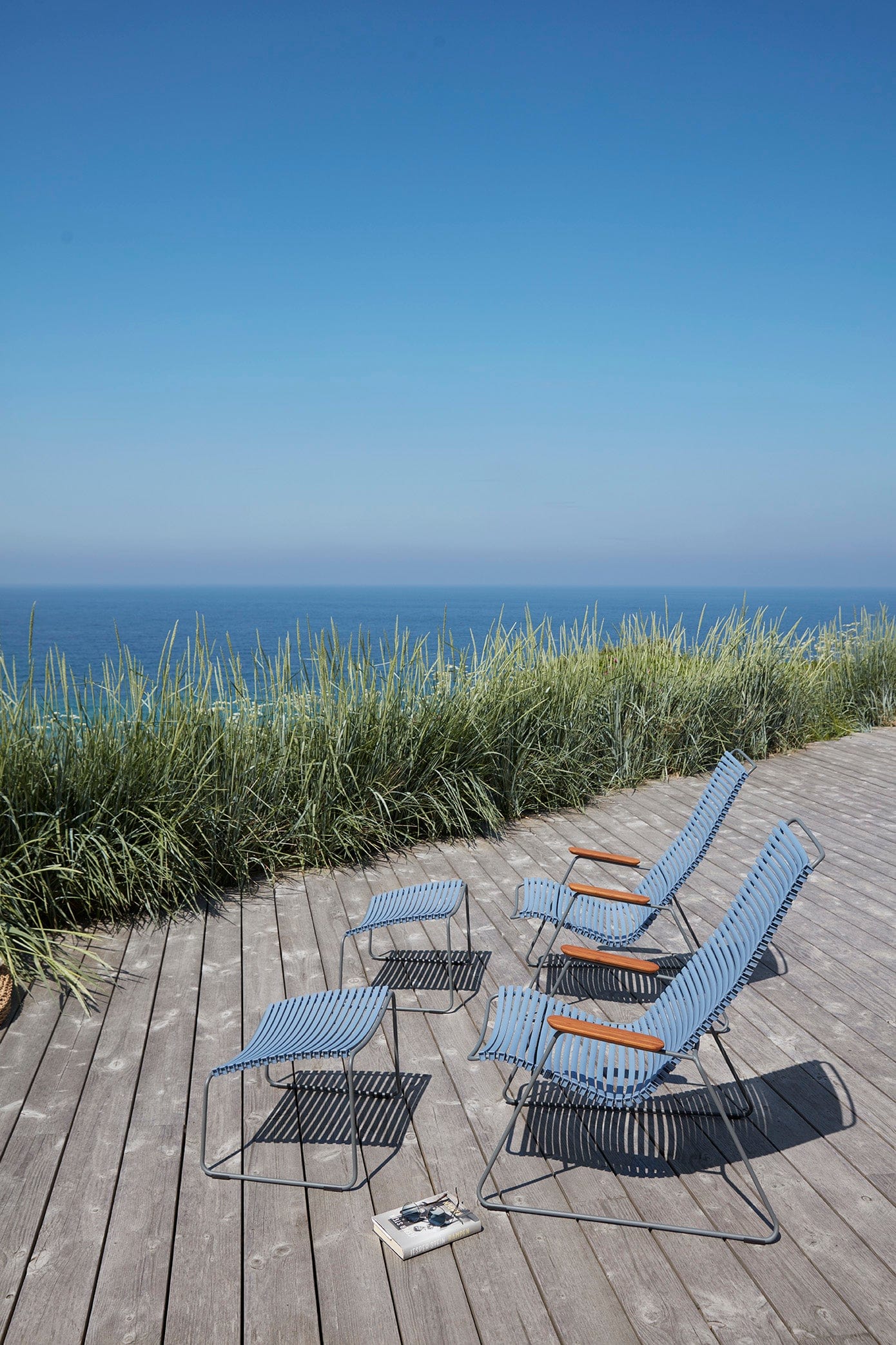 Click Lounge Chair - Pigeon Blue - Image 3