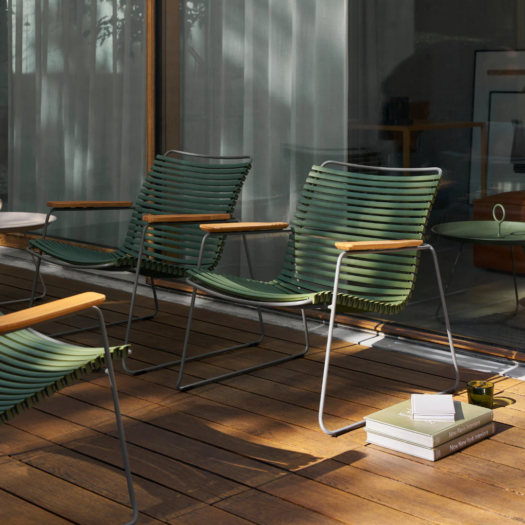 CLICK Roomy lounge chair - Olive Green - Image 3