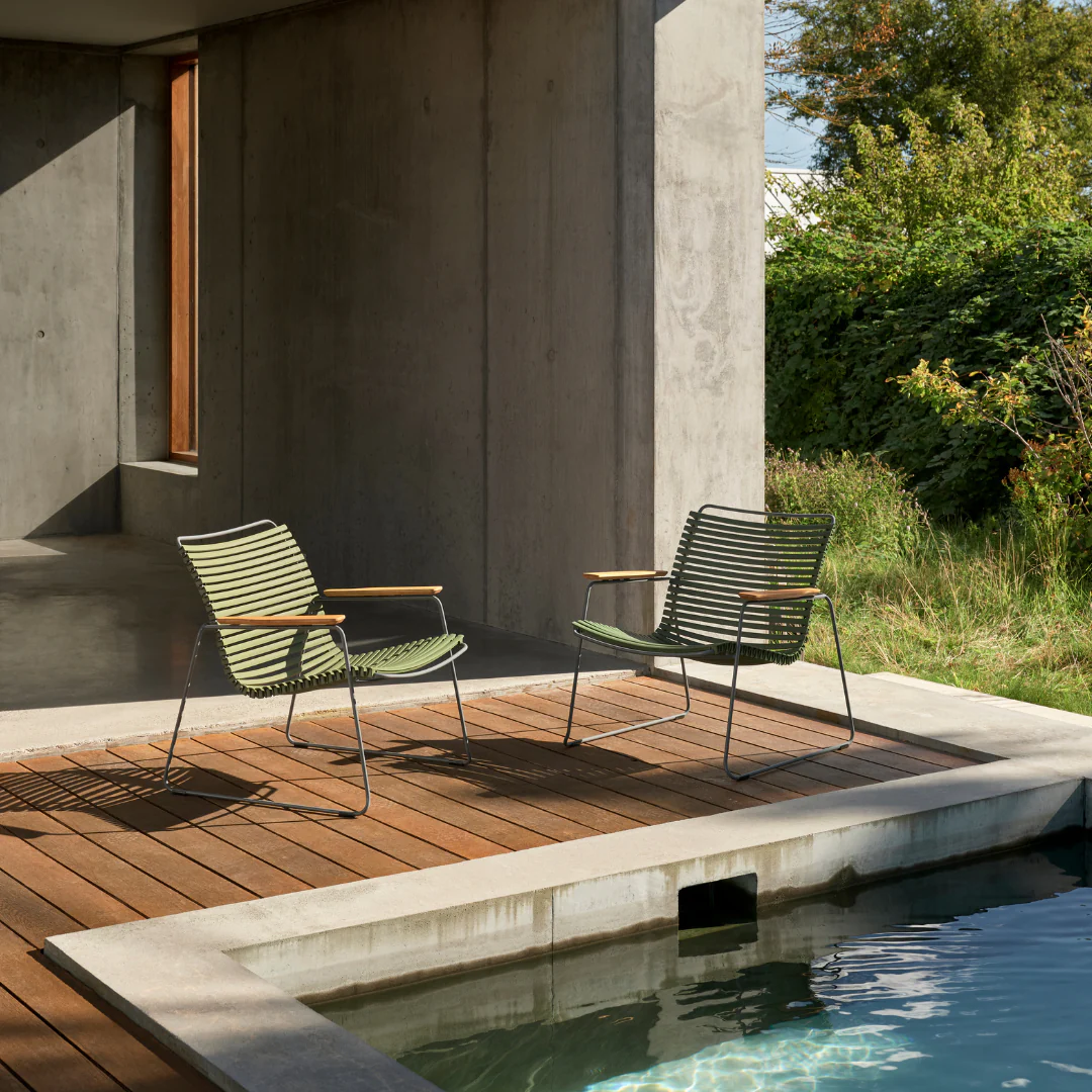 CLICK Roomy lounge chair - Olive Green - Image 5