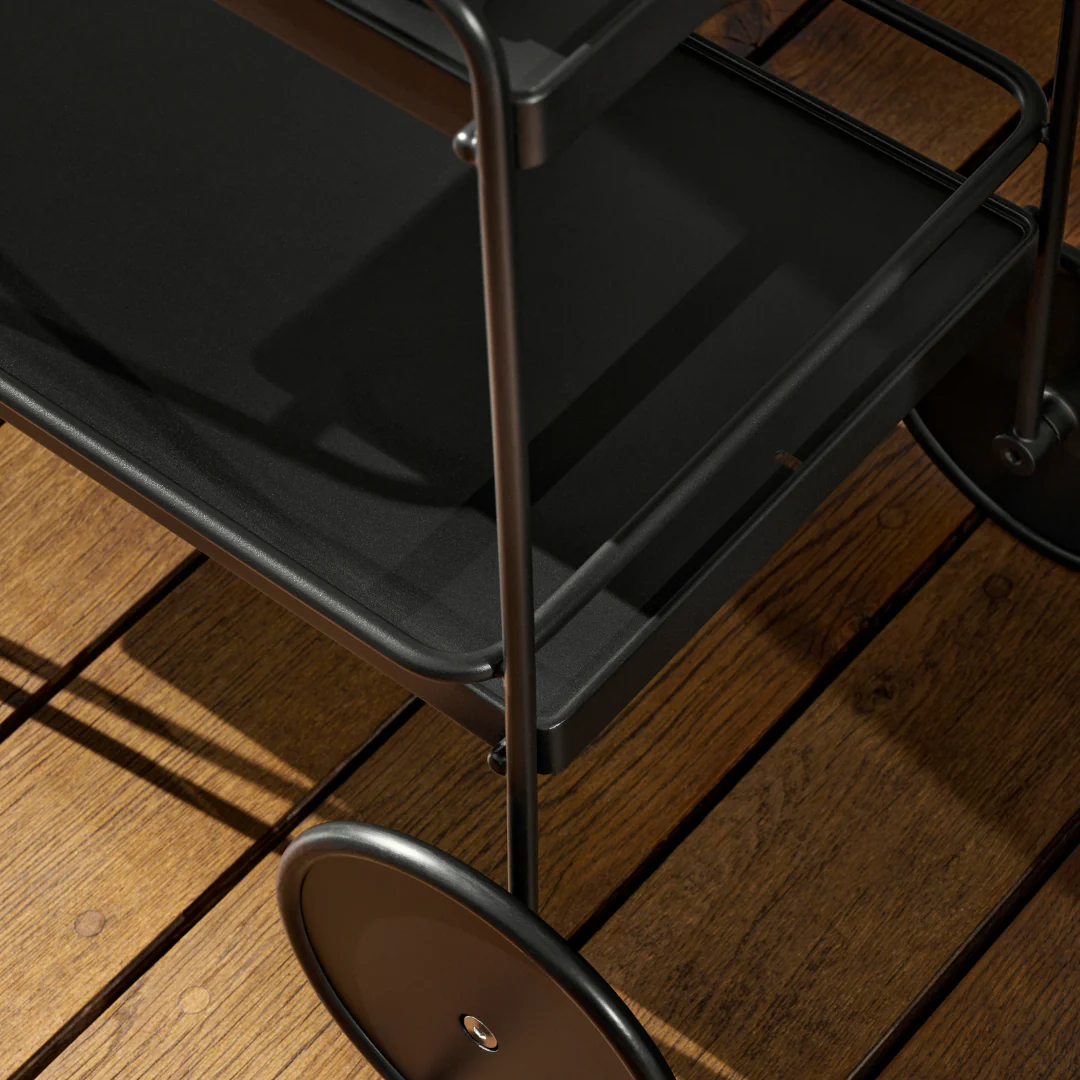 CLICK Serving cart - Black - Image 4