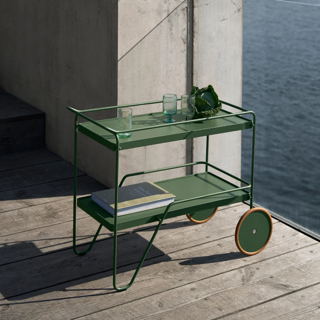 CLICK Serving cart - Olive Green - Image 2