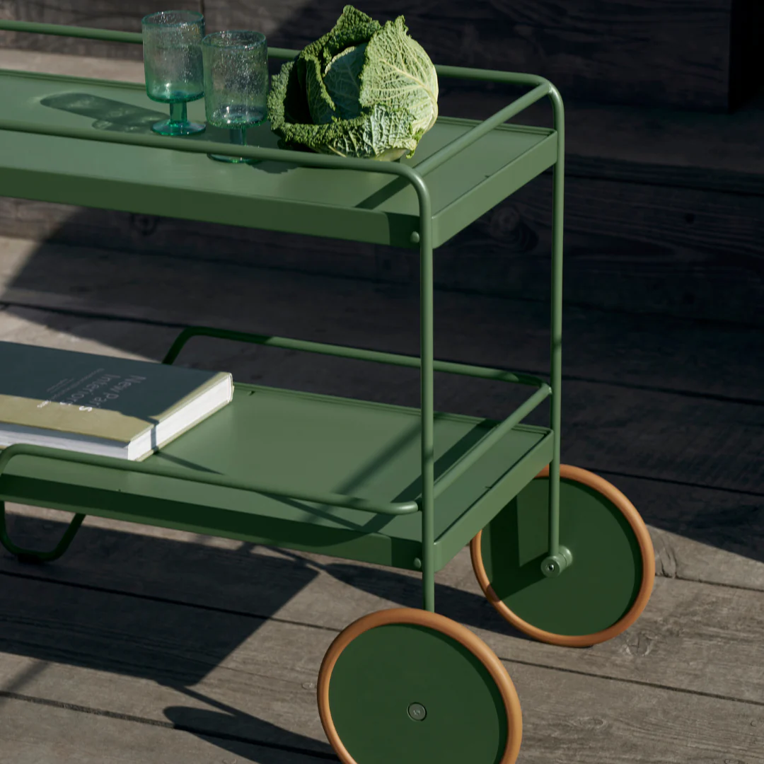 CLICK Serving cart - Olive Green - Image 3