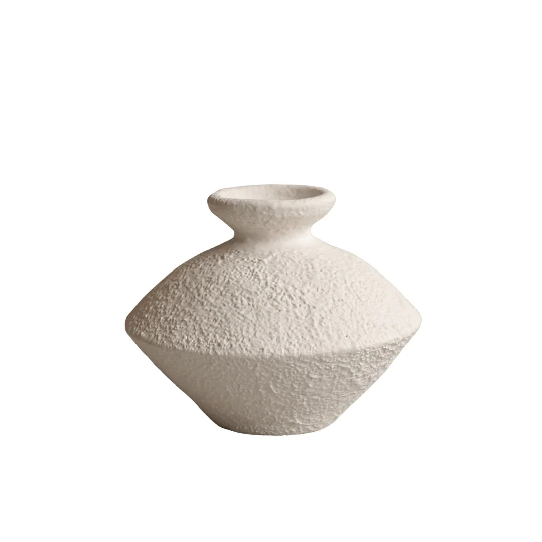 Cream Formentera Vase