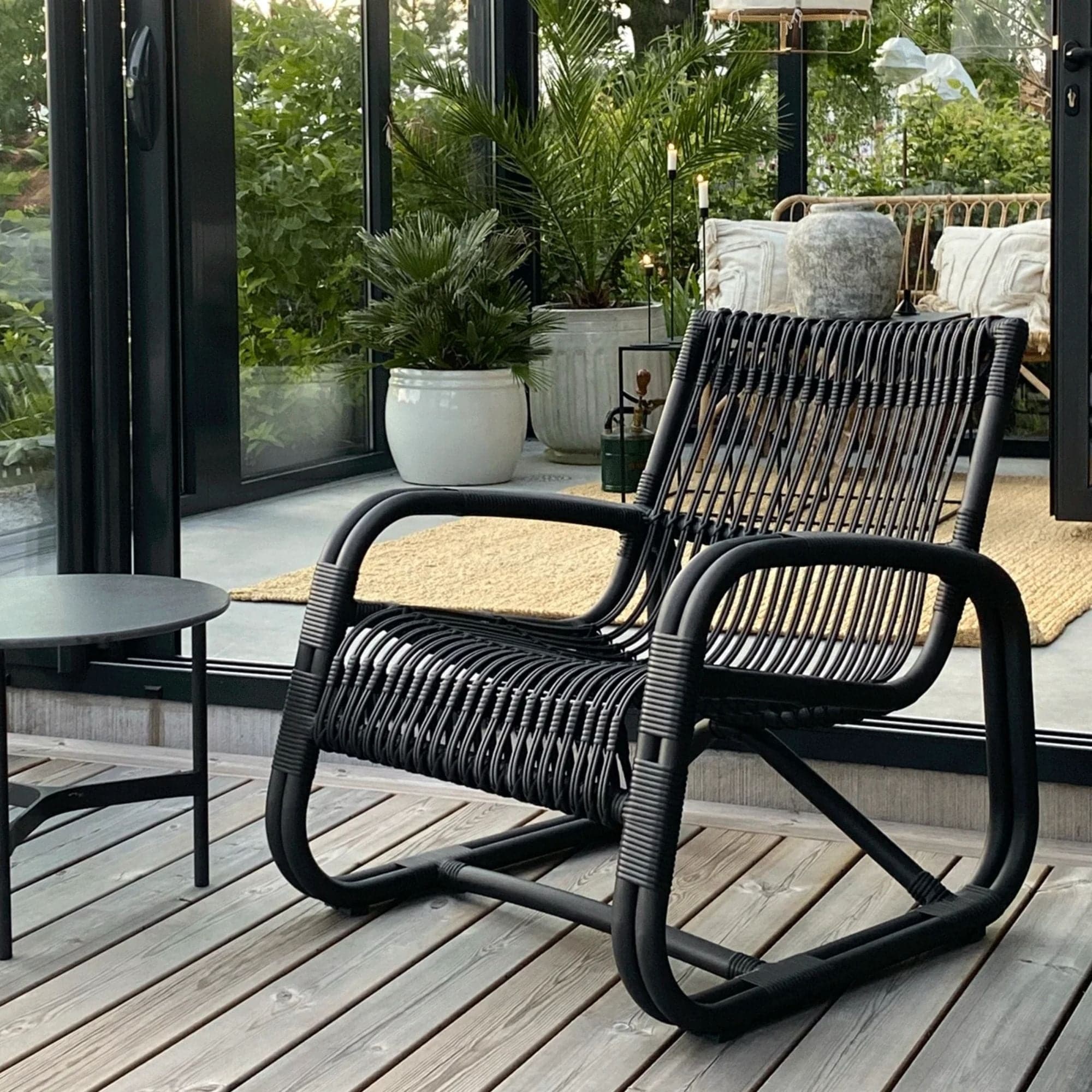 Curve Lounge Chair - Lava Grey - Image 3
