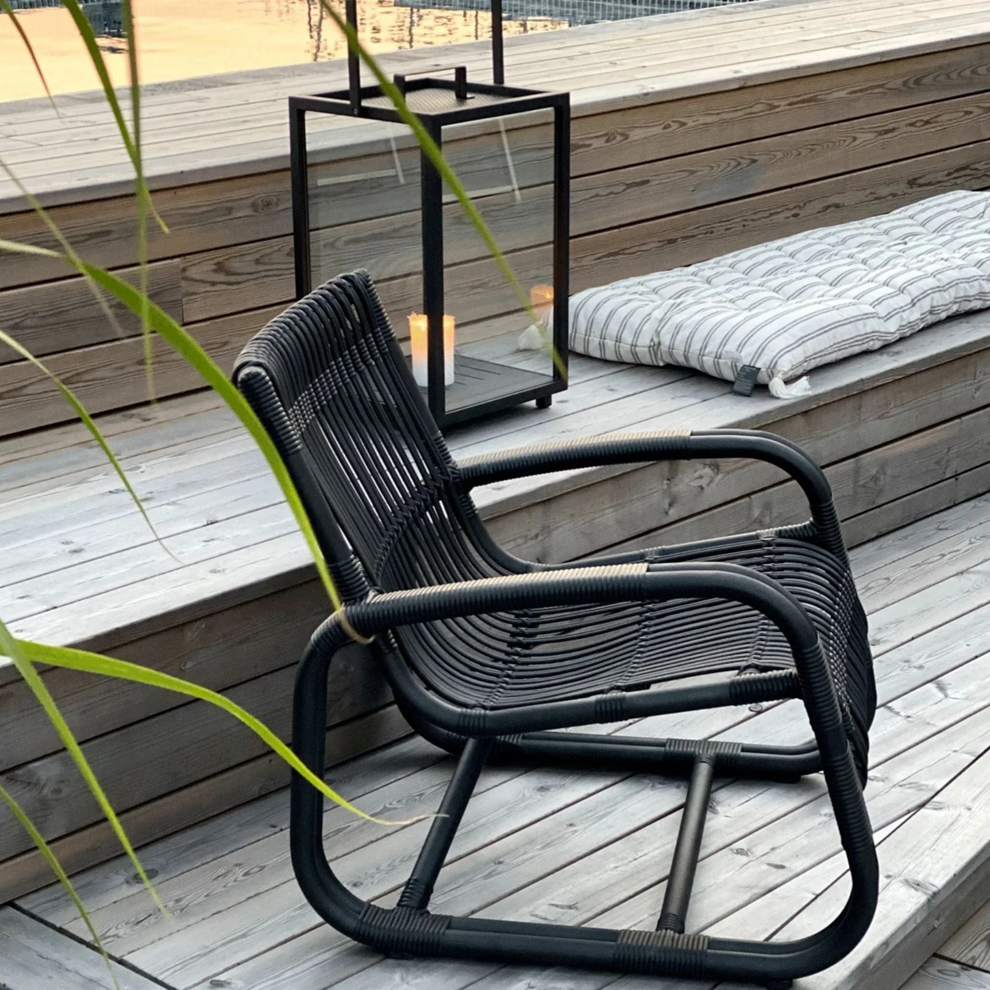 Curve Lounge Chair - Lava Grey - Image 5