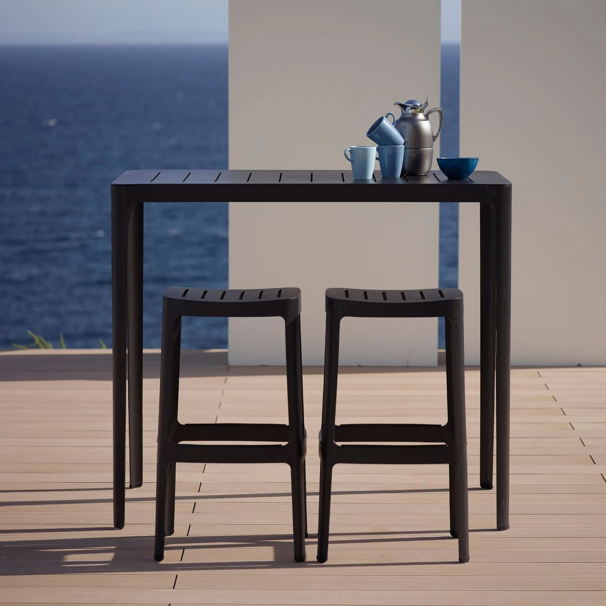 Cut Bar Stool - Black - Image 5