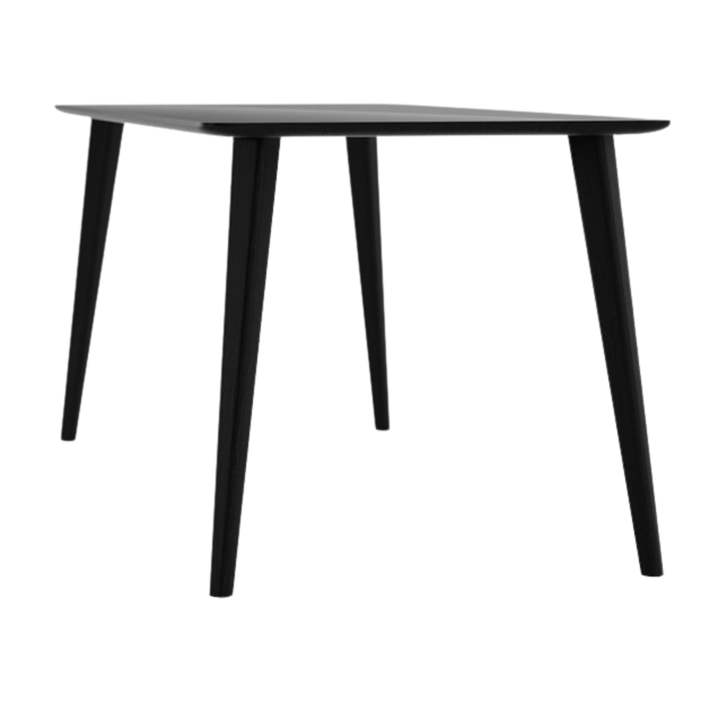 Domani Dining Table - Satin Black - Image 3
