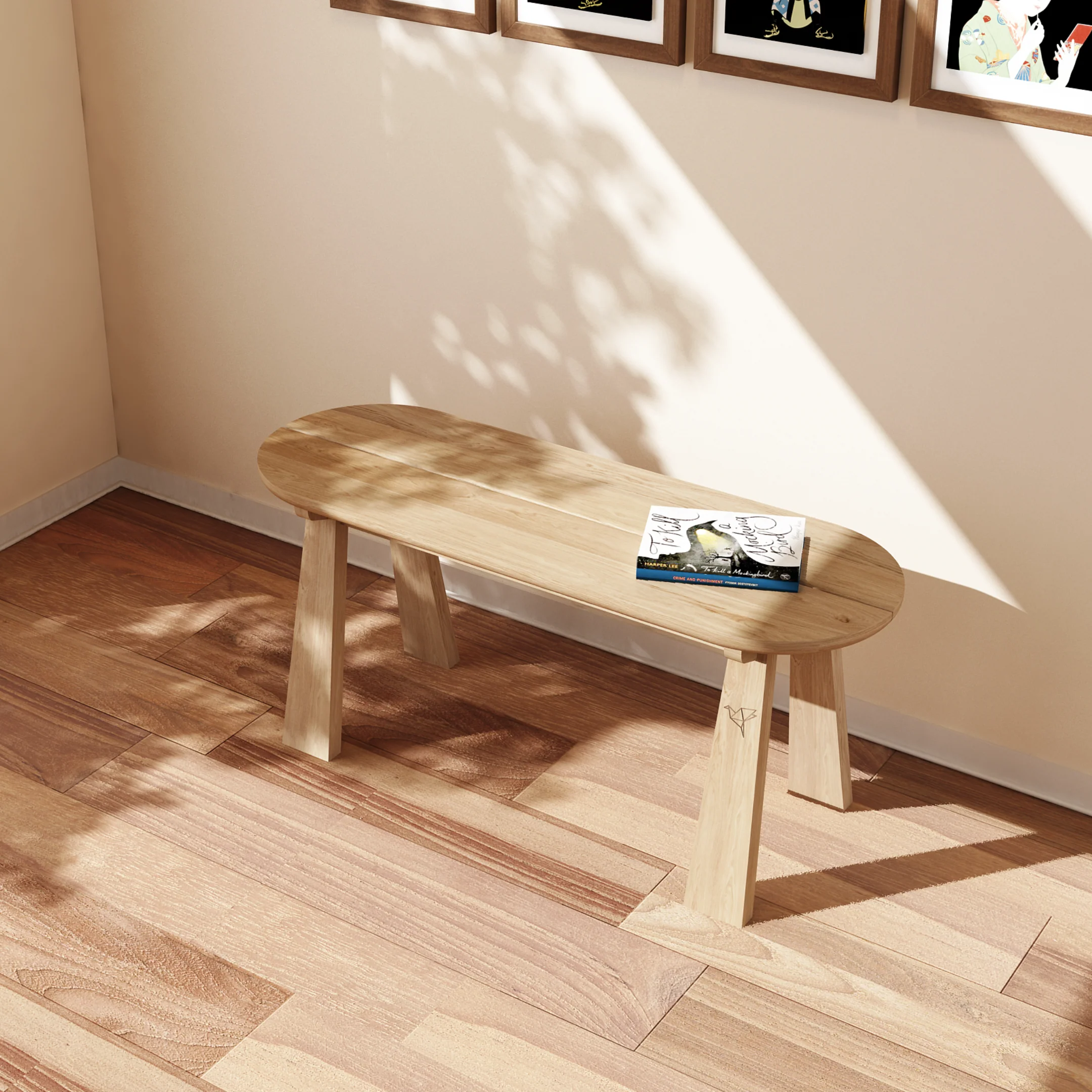 East Bench - European Oak - Image 6